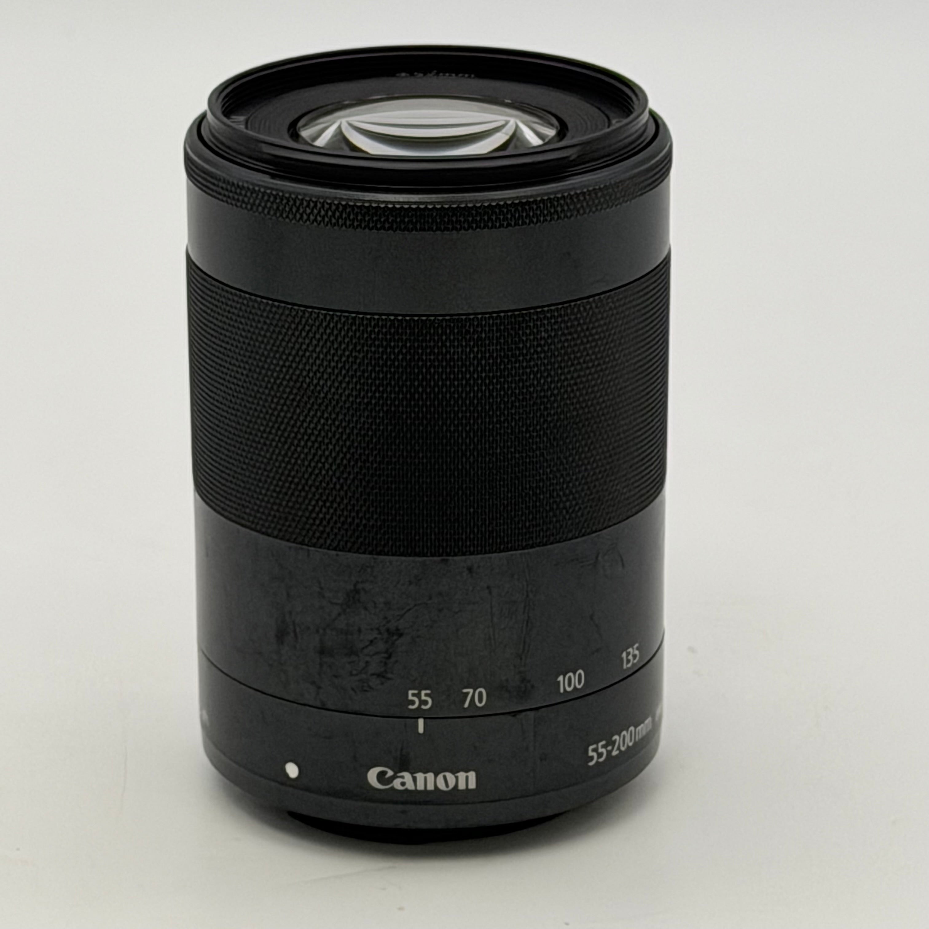 Canon EF-M 55-200mm f/4.5-6.3 IS STM Lens w/Caps