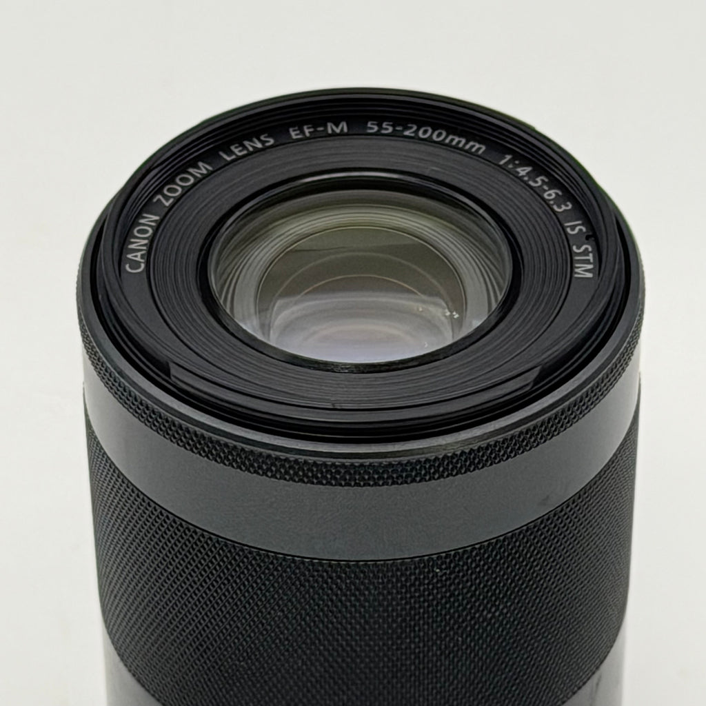 Canon EF-M 55-200mm f/4.5-6.3 IS STM Lens w/Caps