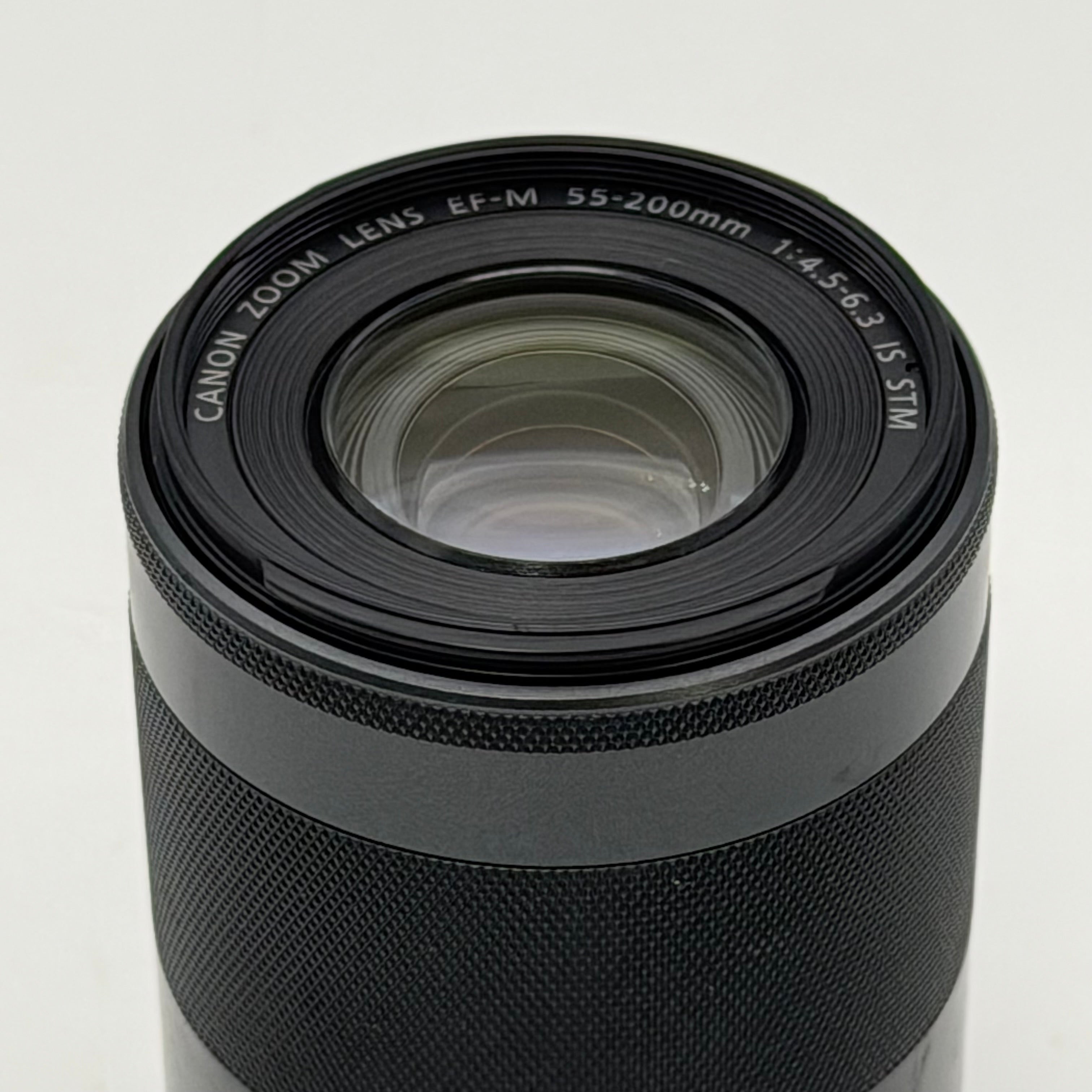 Canon EF-M 55-200mm f/4.5-6.3 IS STM Lens w/Caps