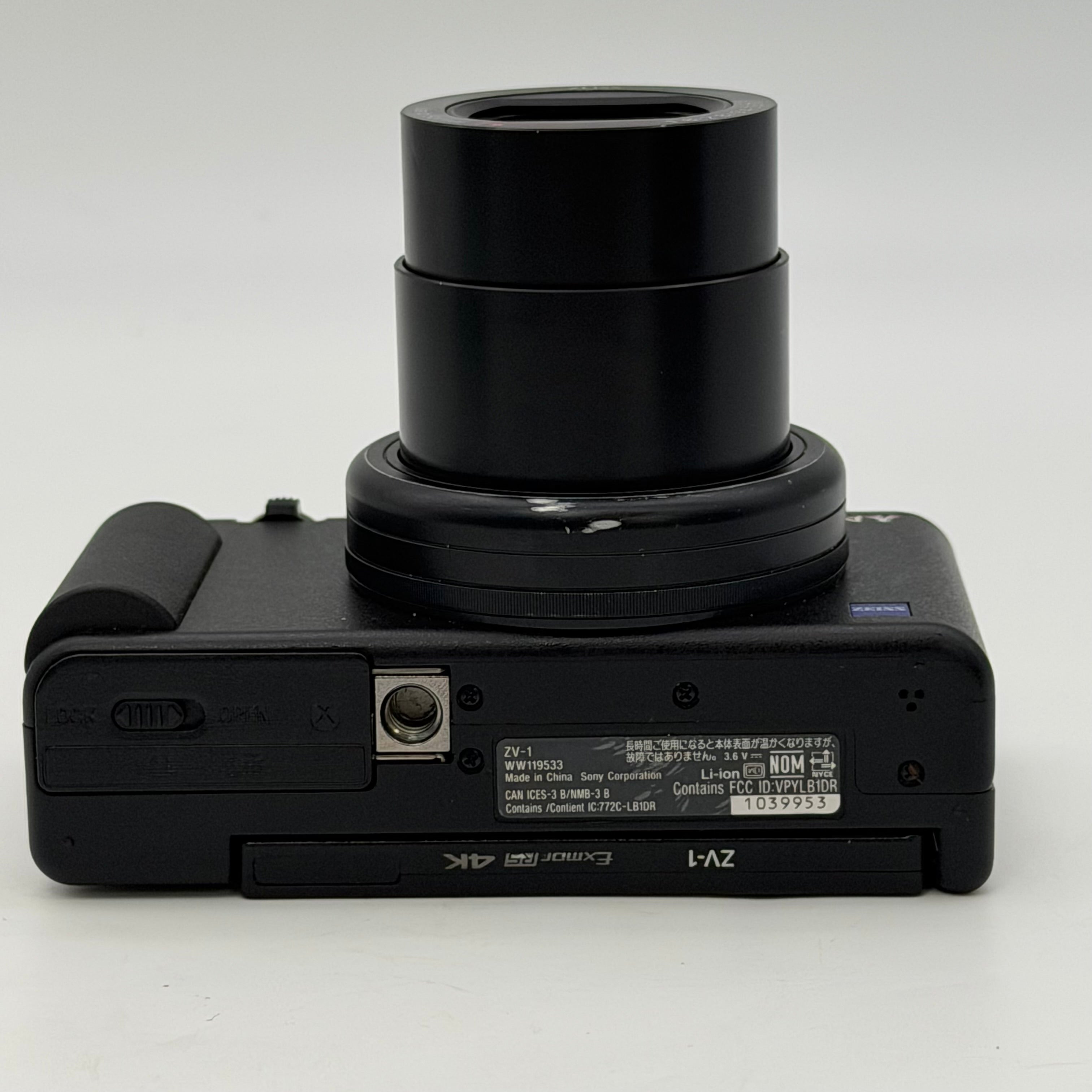 Broken Sony ZV-1F 20.1MP Compact Digital Camera READ