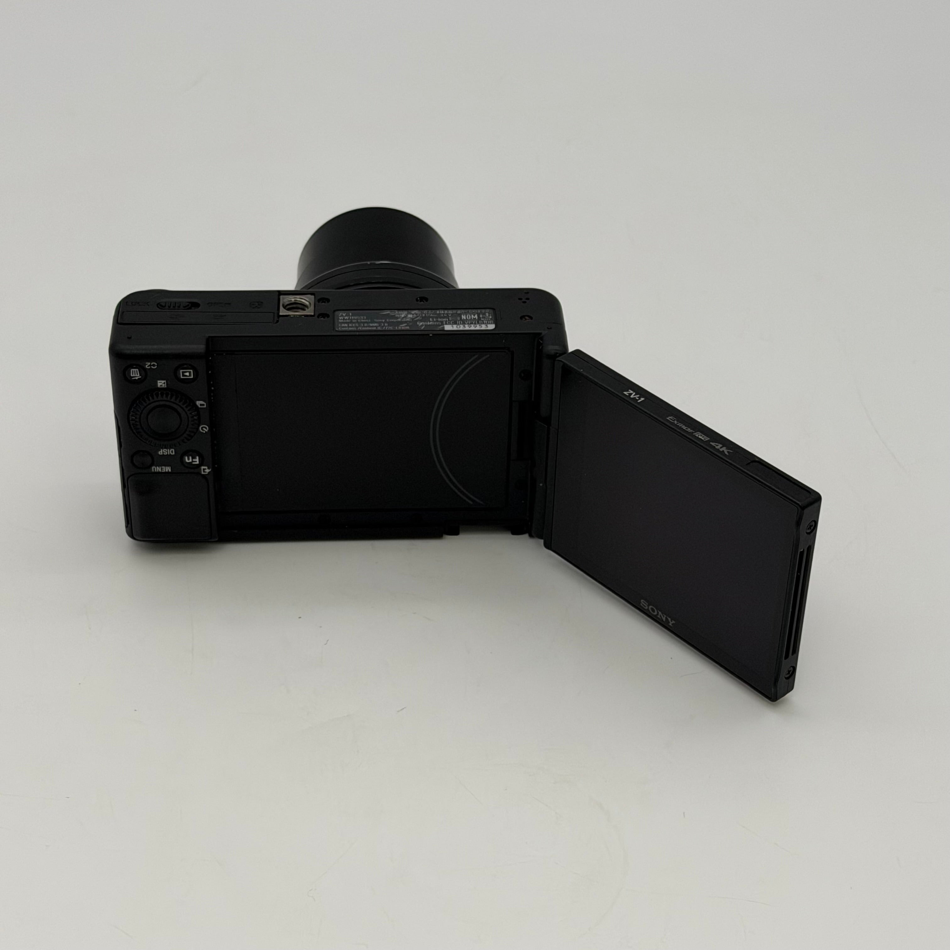 Broken Sony ZV-1F 20.1MP Compact Digital Camera READ