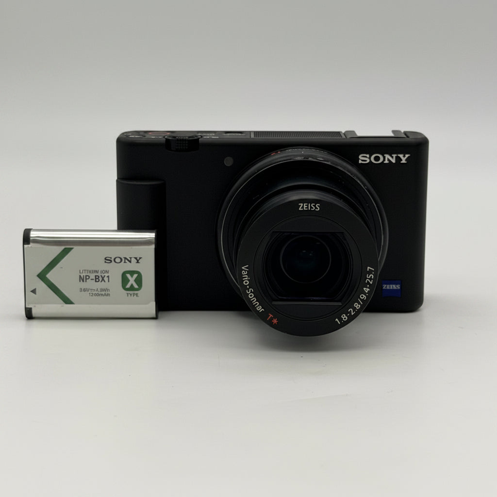Broken Sony ZV-1F 20.1MP Compact Digital Camera READ
