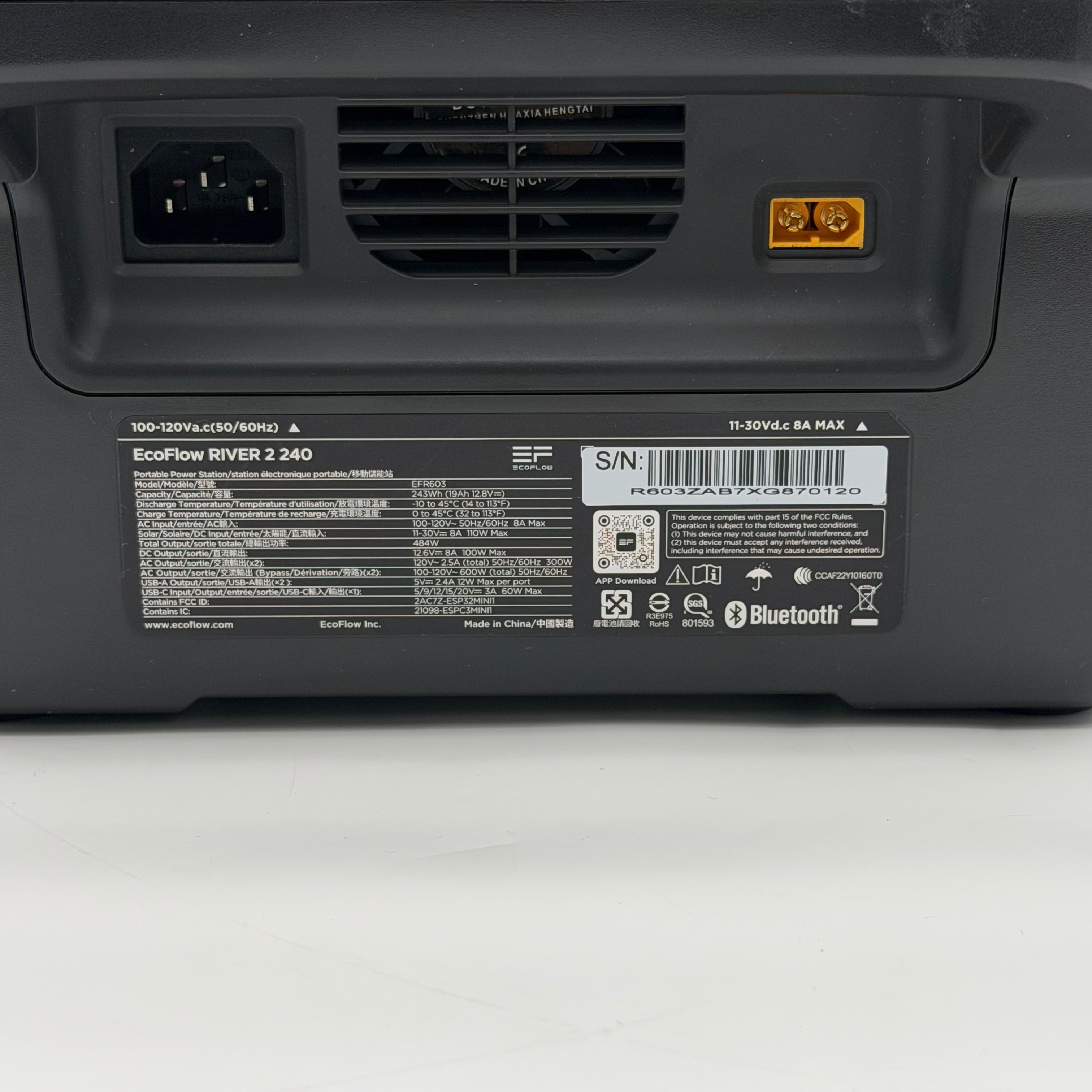 EcoFlow RIVER 2 240 Portable Power Station EFR603 - Tested