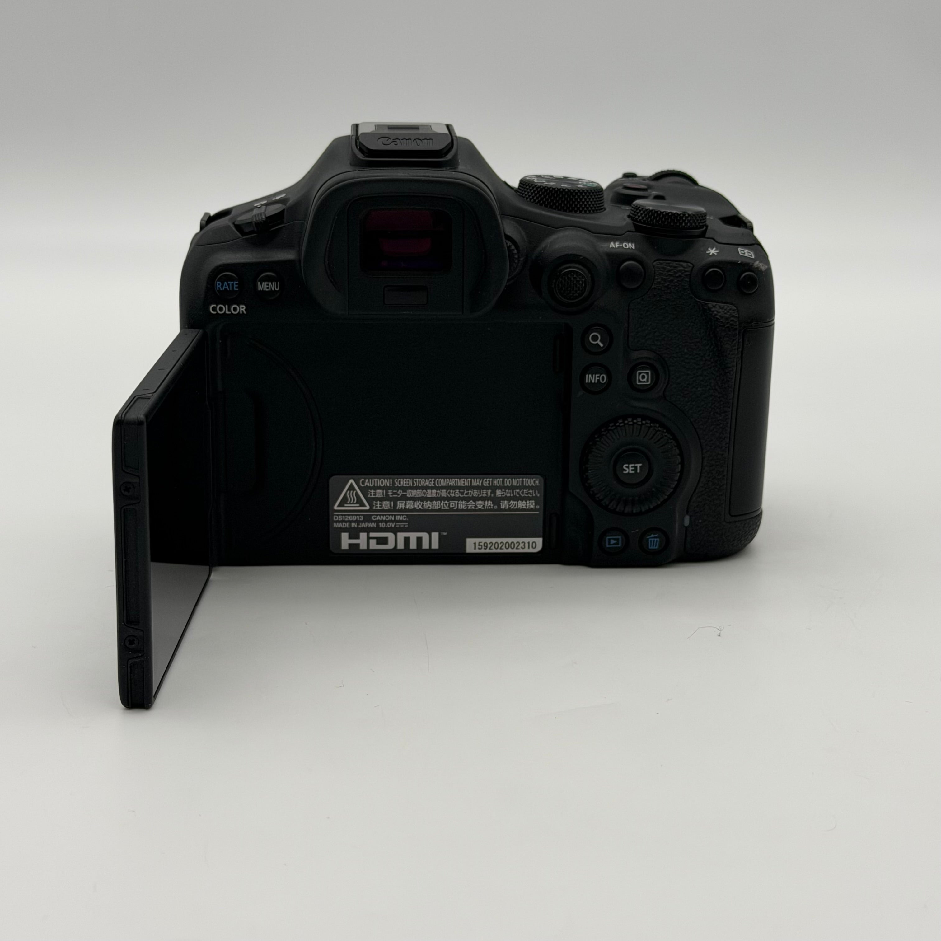 Canon EOS R6 Mark III Digital Camera Black (Body Only)  Shutter Count 12