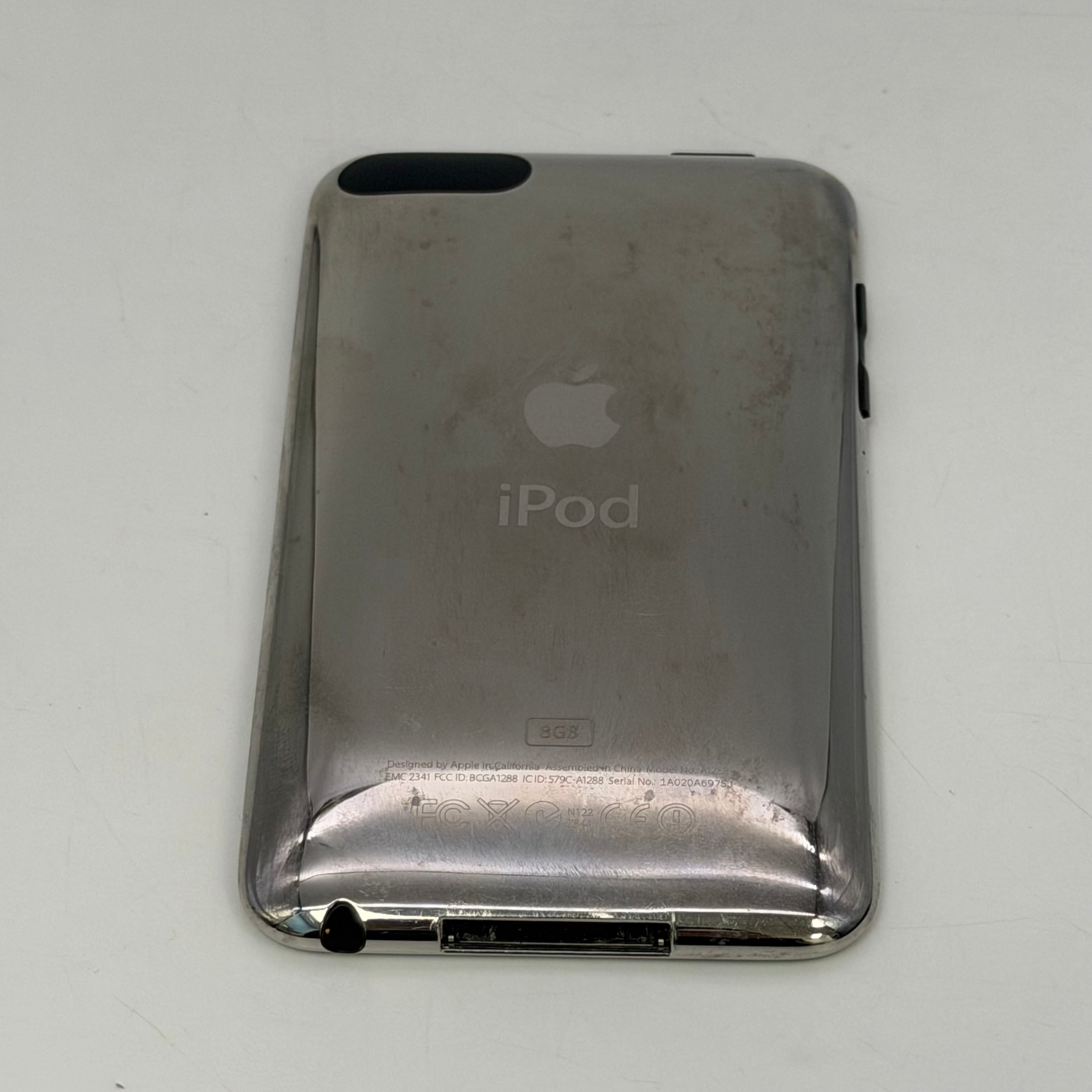Apple iPod Touch 2nd Generation Silver, A1288, 8GB Unlocked Tested Working