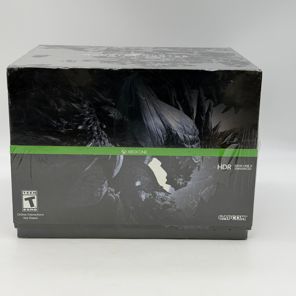 XBOX ONE Monster Hunter World - Collector's Edition *GAME SEALED NIB
