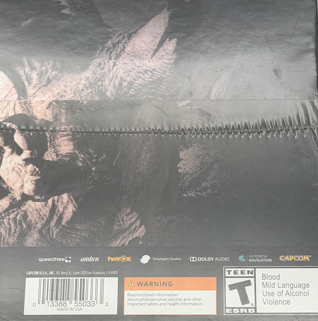 XBOX ONE Monster Hunter World - Collector's Edition *GAME SEALED NIB