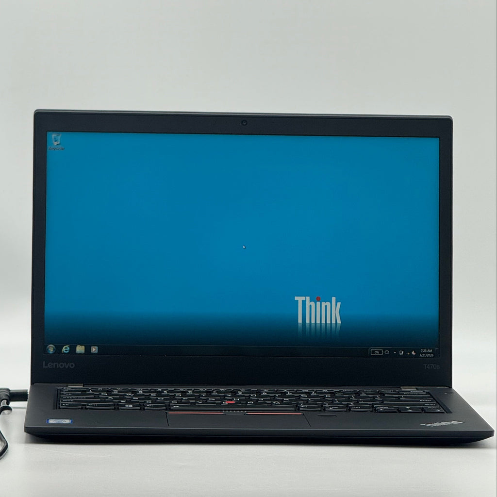 Lenovo ThinkPad T470s 13-inch Laptop - 12GB RAM 128GB SSD - Used