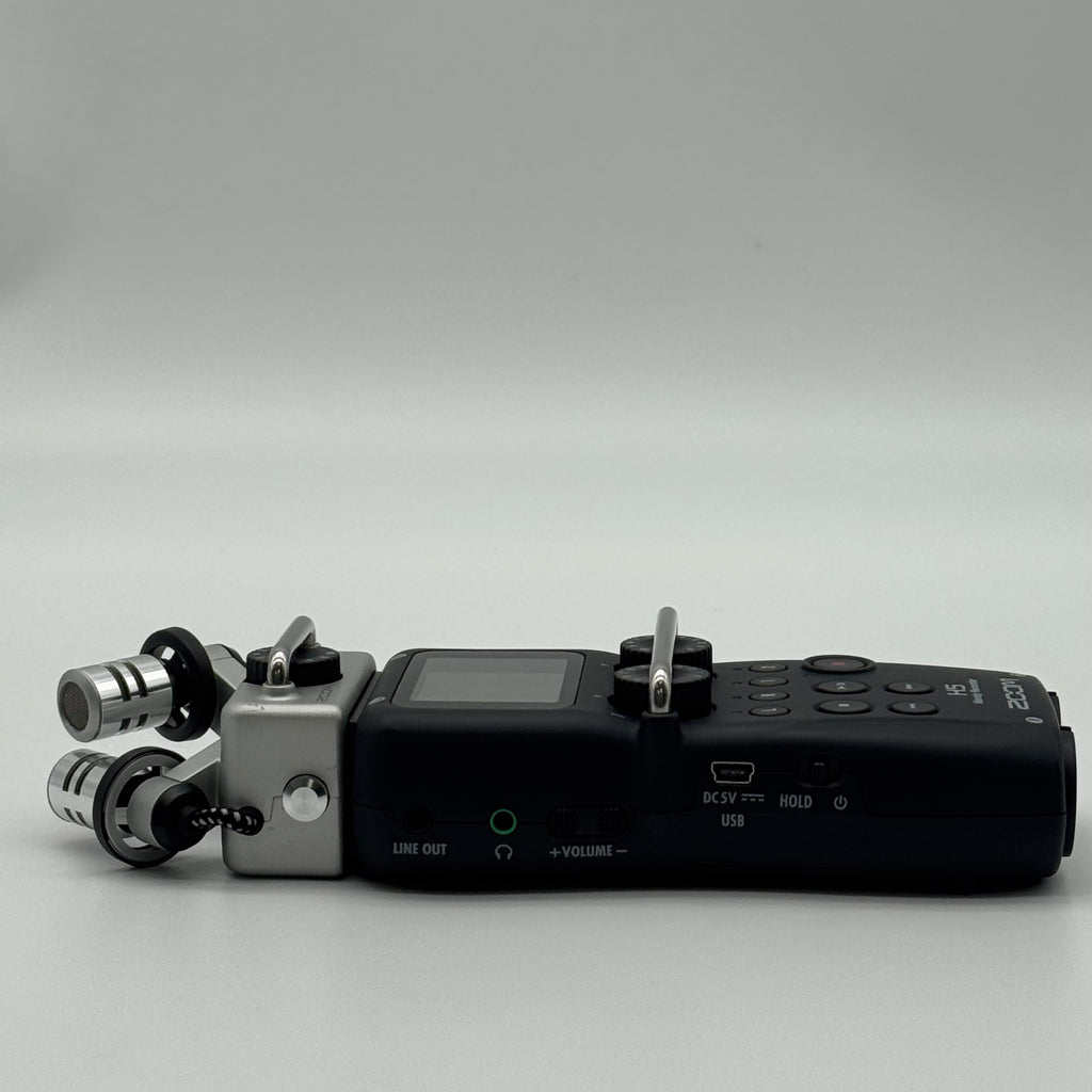Zoom H5 Handy Recorder + Zoom XYH-5 Microphone System - Used/Untested