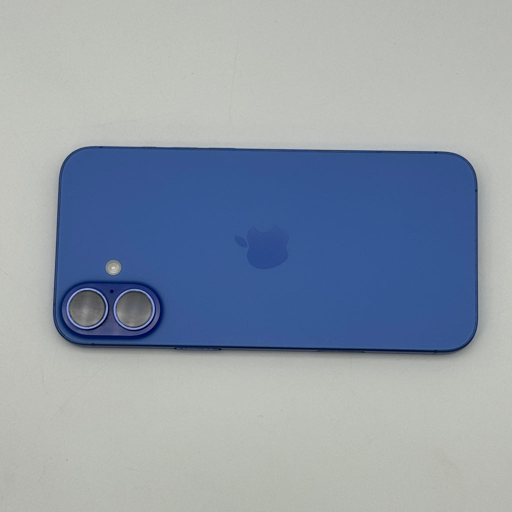Unlocked Apple iPhone 16 Plus A3082 256GB BH 100% Ultramarine - Clean IMEI