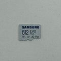 Samsung 512 Evo Plus A2 V30 Memory Card