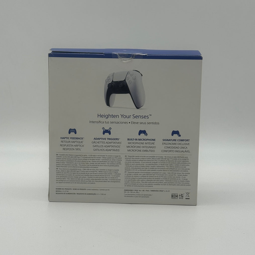 Sony PS5 CFI-ZCT1W Wireless Controller - White Used With Box