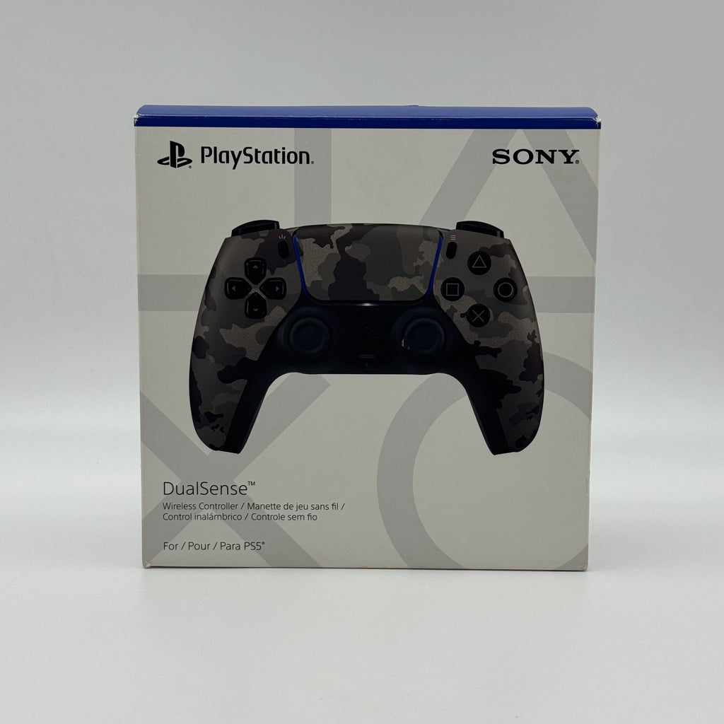 Sony PS5 CFI-ZCT1W Gray Camo Video Game Controller - New Open Box
