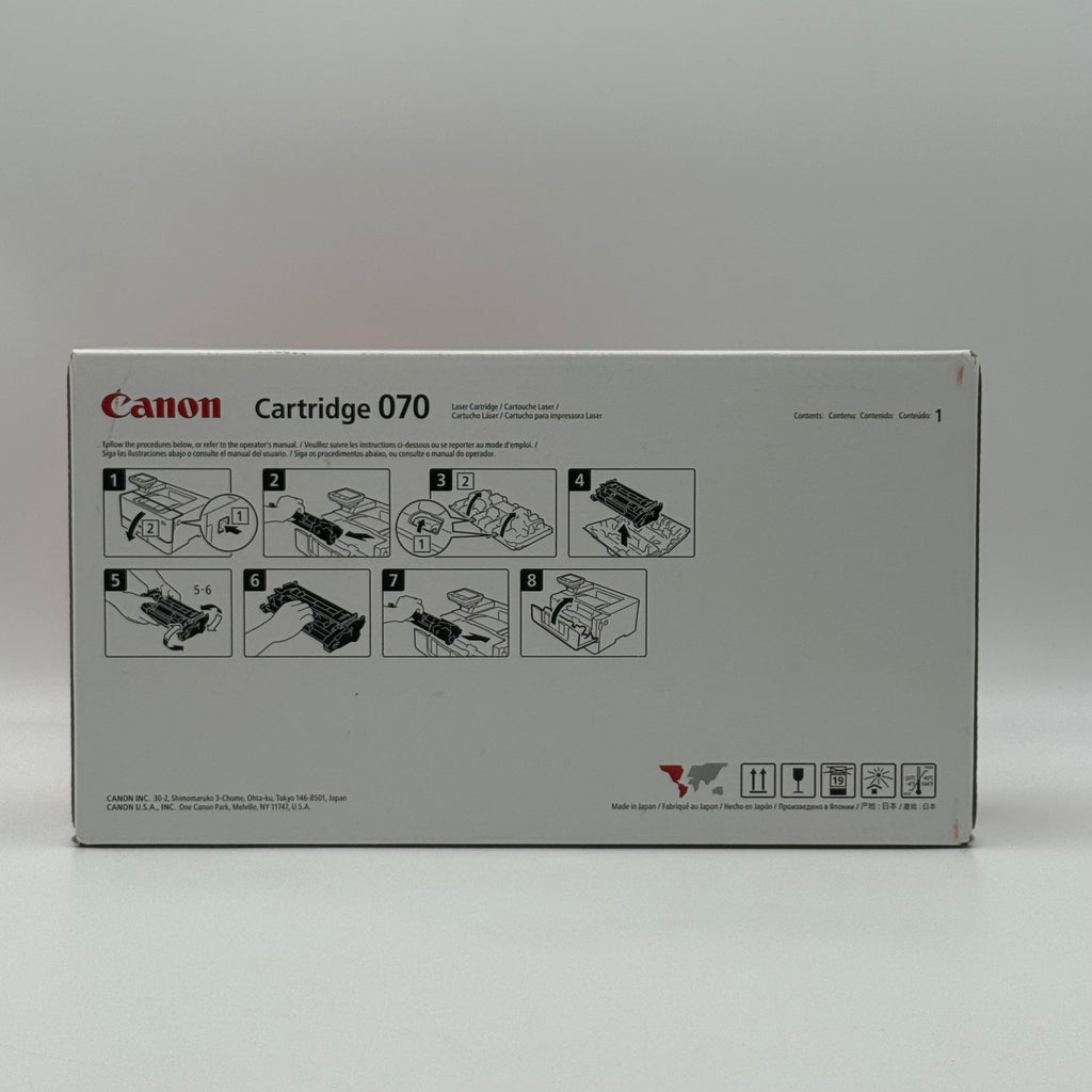 Canon 070 Black Toner Cartridge 5639C001 Genuine OEM - New in Box