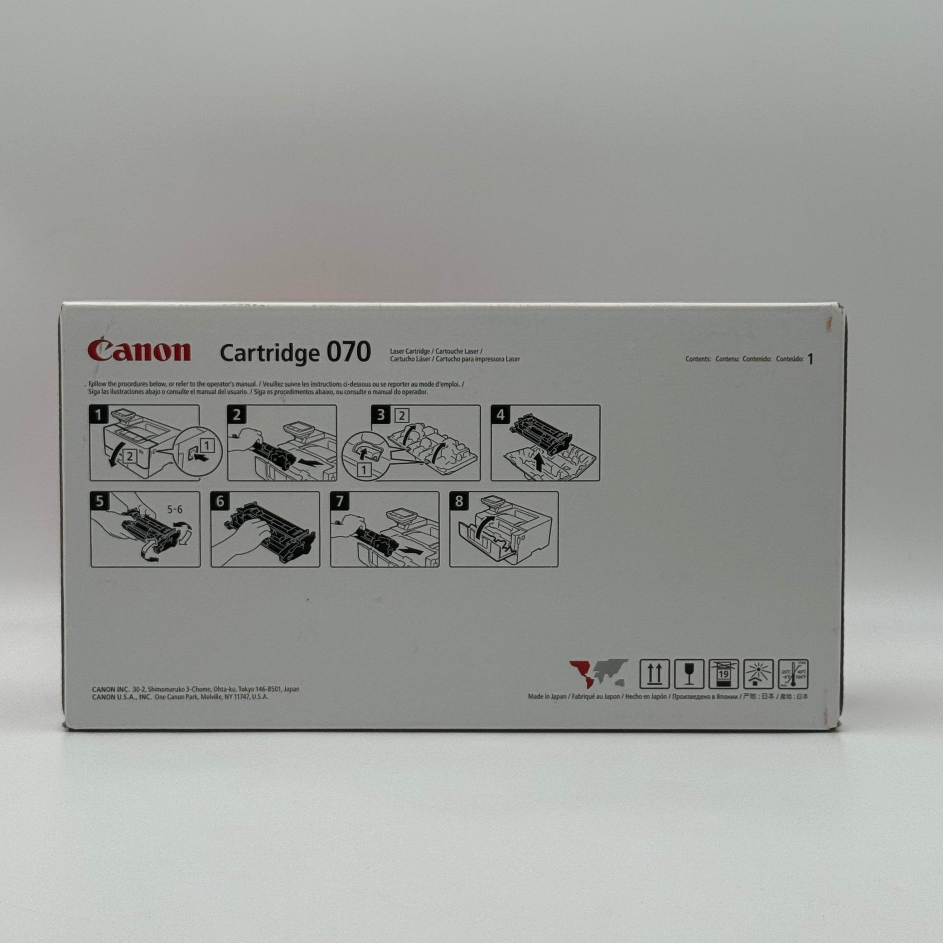 Canon 070 Black Toner Cartridge 5639C001 Genuine OEM - New in Box