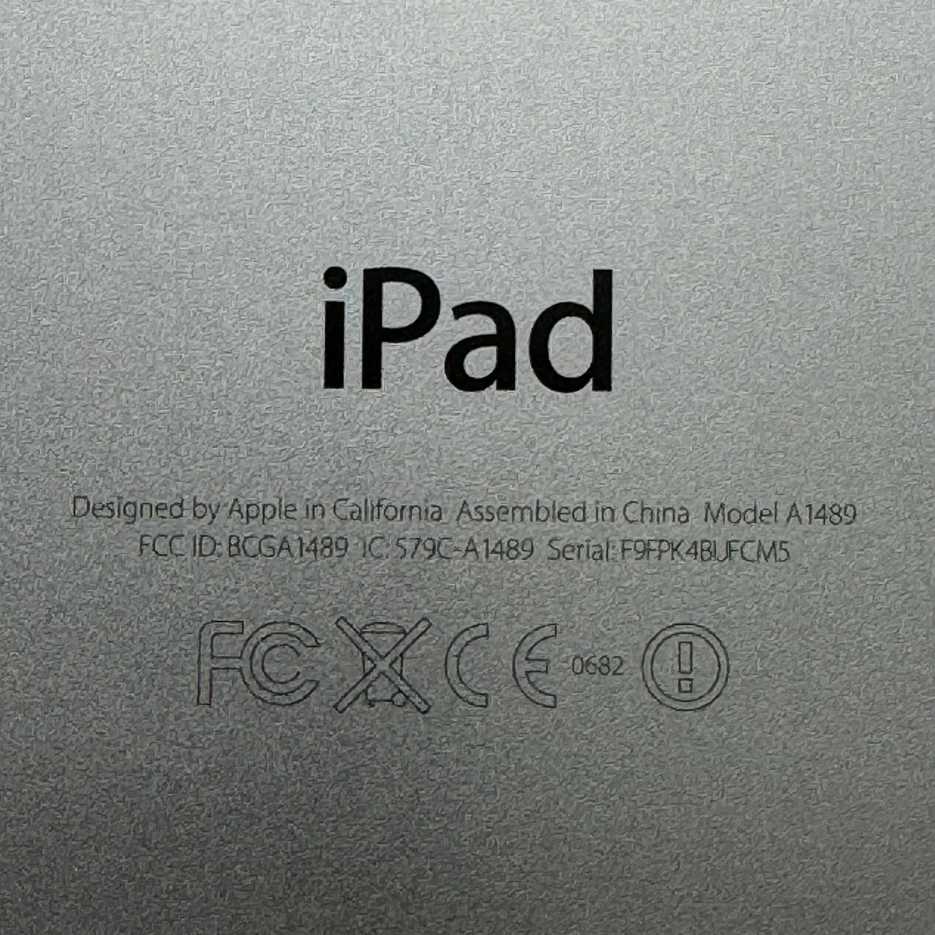 Apple iPad Mini (2nd Gen) A1489 - Black - 16GB - Wi-Fi Only
