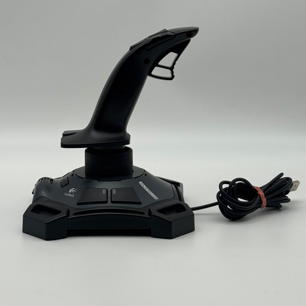 Logitech Attack 3 Gaming Joystick PC USB ATK3 Flight Stick Simulator - Open Box