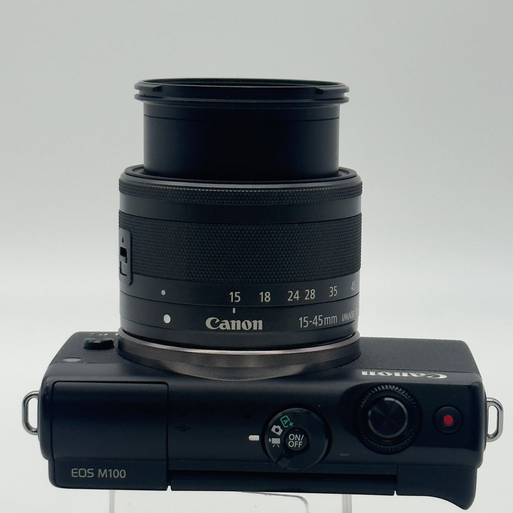 Canon EOS M100 24.2MP Digital Camera (EF-M IS STM 15-45mm) with Tripod
