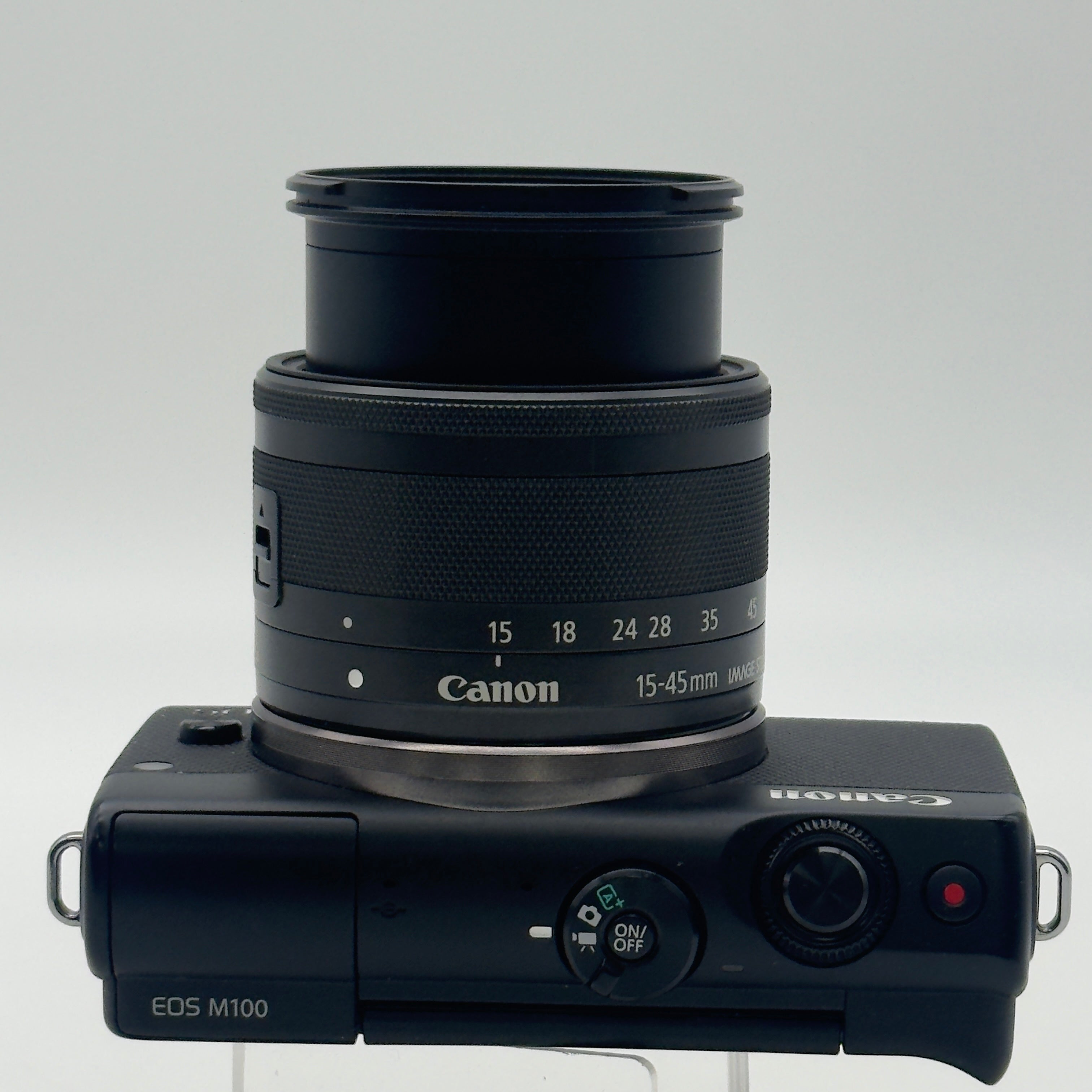 Canon EOS M100 24.2MP Digital Camera (EF-M IS STM 15-45mm) with Tripod