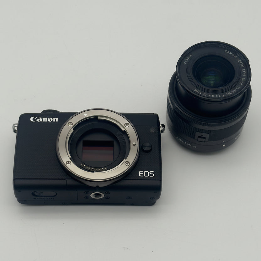 Canon EOS M100 24.2MP Digital Camera (EF-M IS STM 15-45mm) with Tripod
