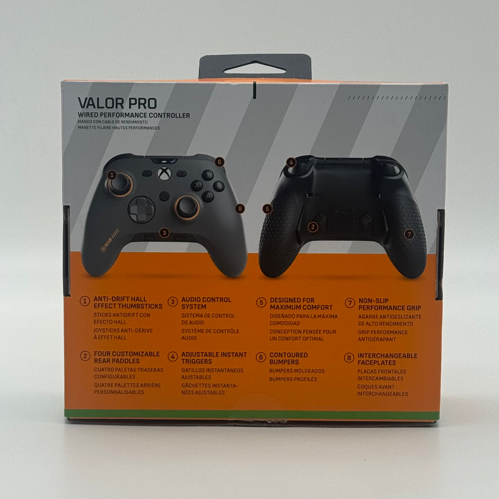 SCUF Valor Pro Wired Steel Gray RGC0003 Controller Xbox Series X/S / PC