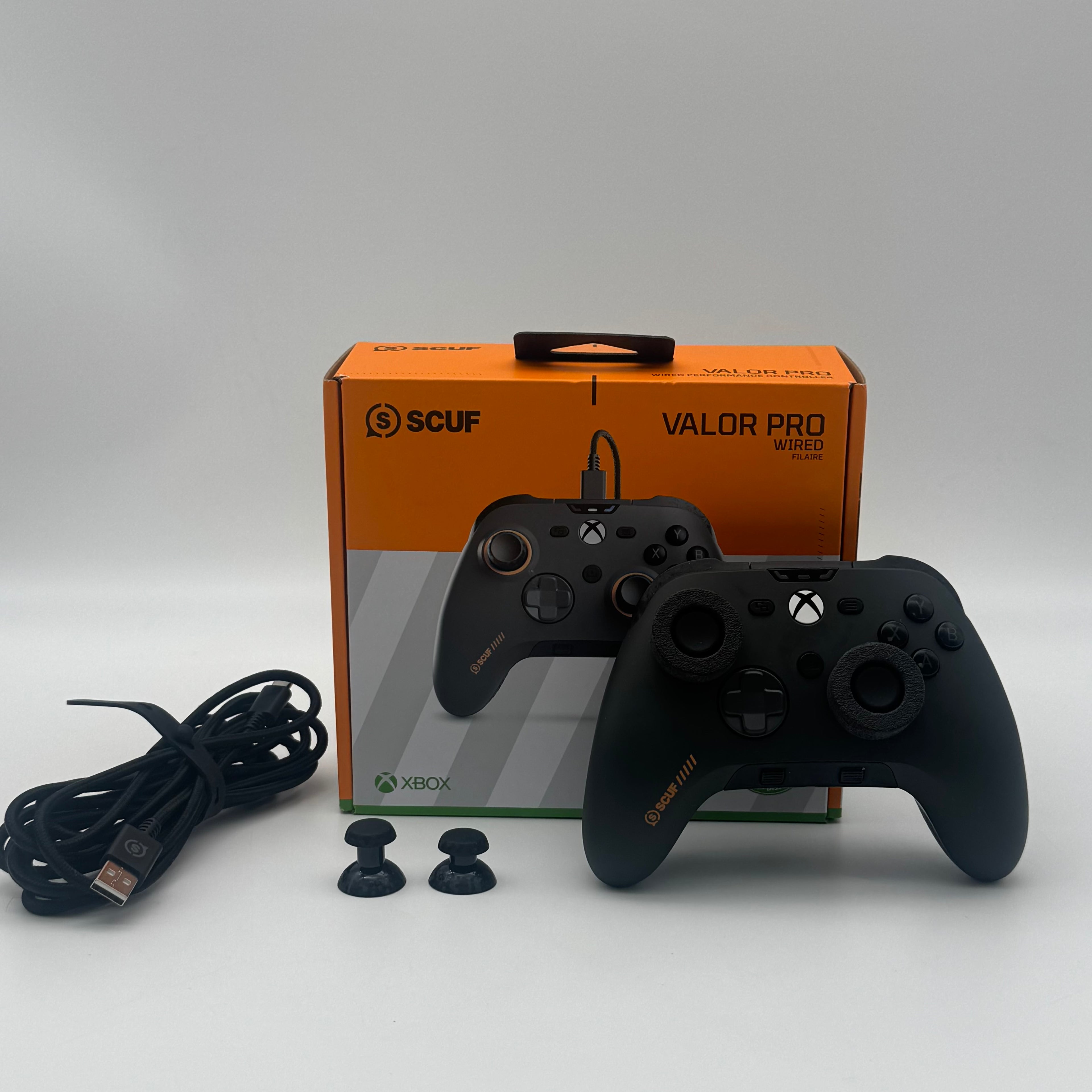 SCUF Valor Pro Wired Steel Gray RGC0003 Controller Xbox Series X/S / PC
