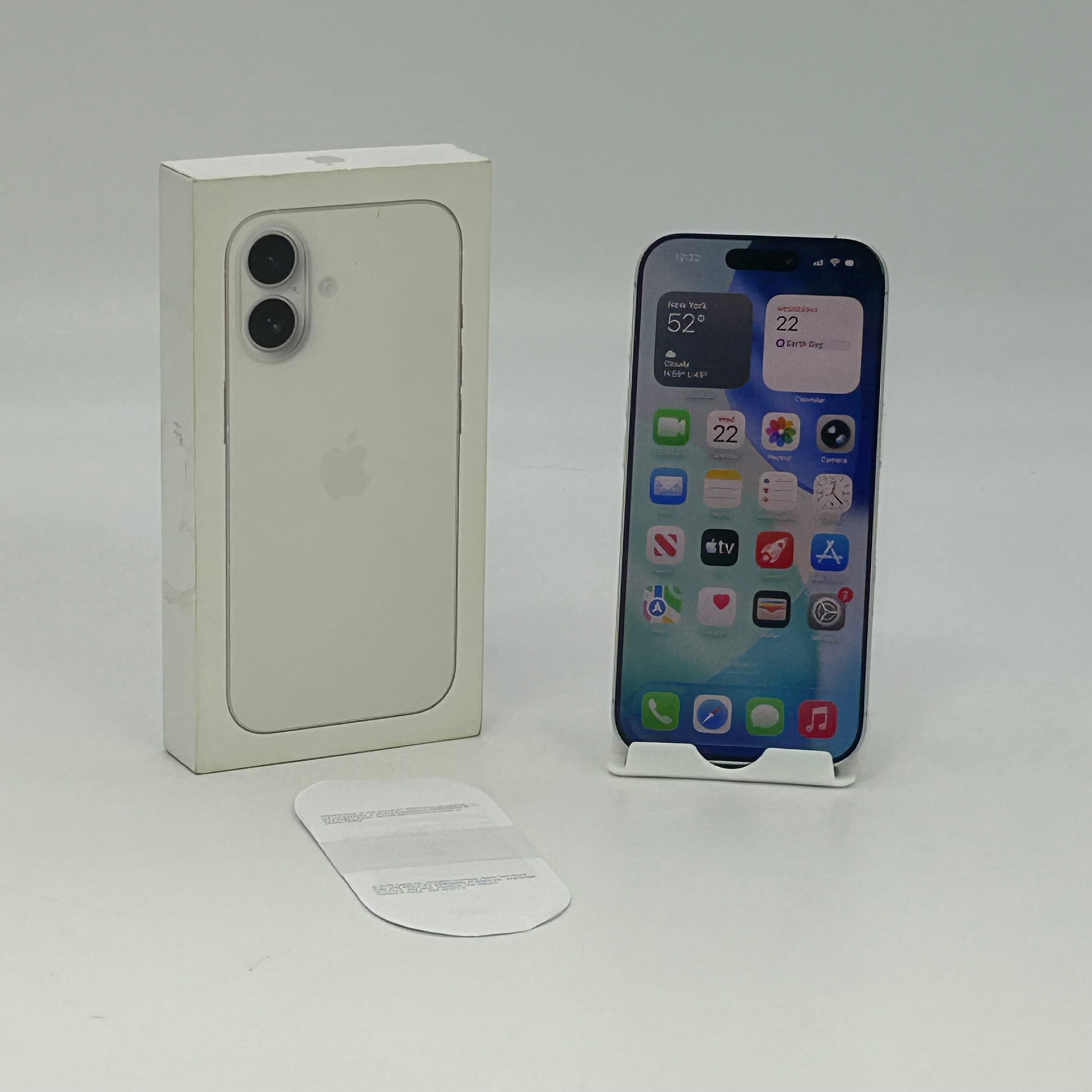 AT&T Apple iPhone 17 256GB White 100%BH