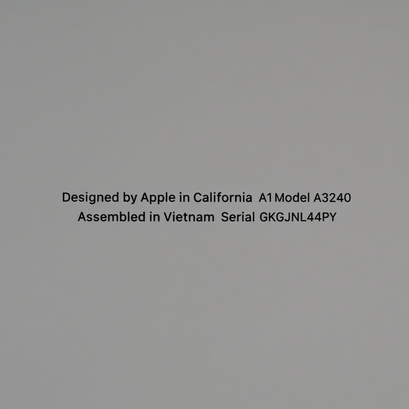 Apple MacBook Air 13.3-inch M4 A3240 2025 16GB 256GB Silver