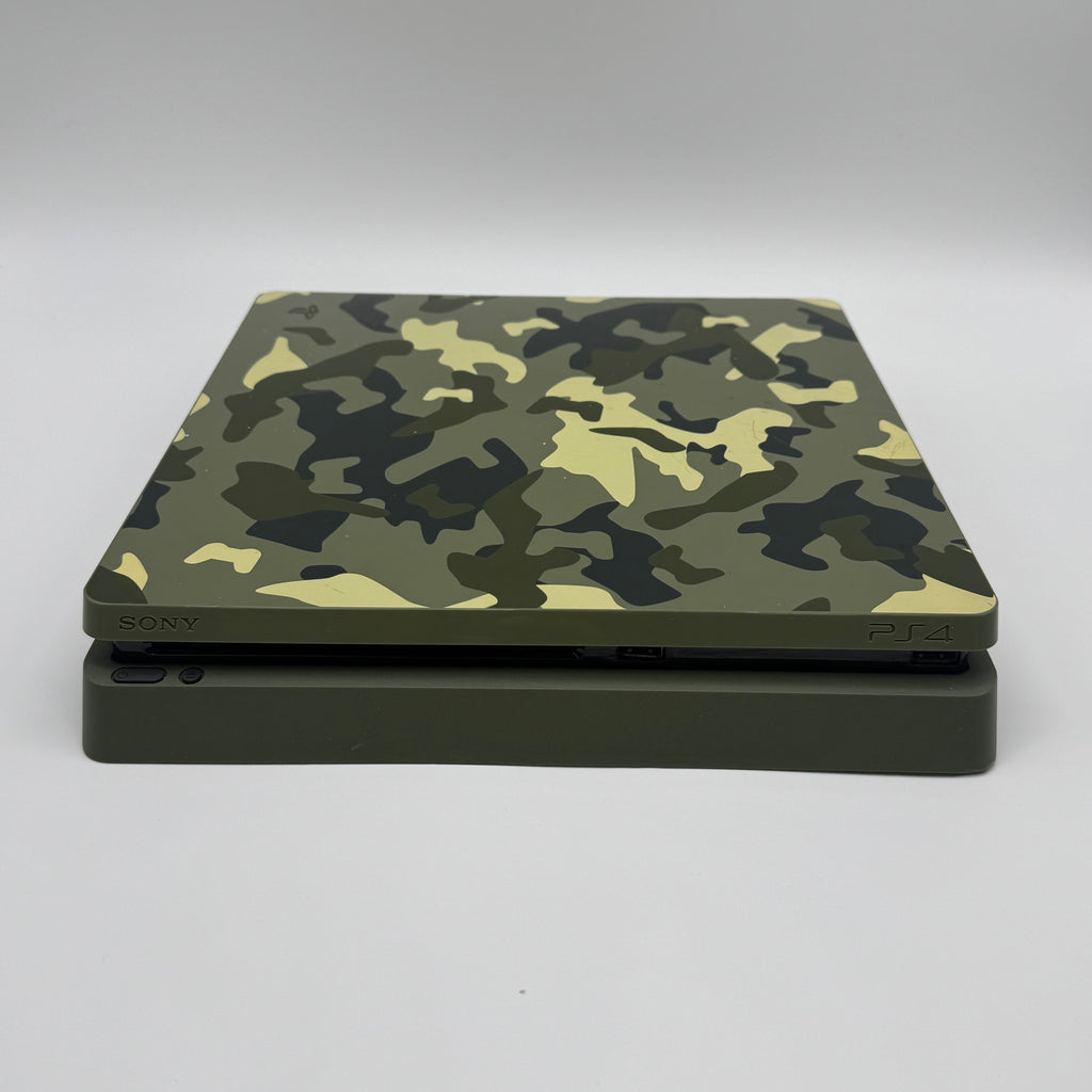 Sony Playstation 4 CUH-2115B Slim Green Camo Console Only, No HDD, For Parts, As-Is