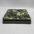 Sony Playstation 4 CUH-2115B Slim Green Camo Console Only, No HDD, For Parts, As-Is