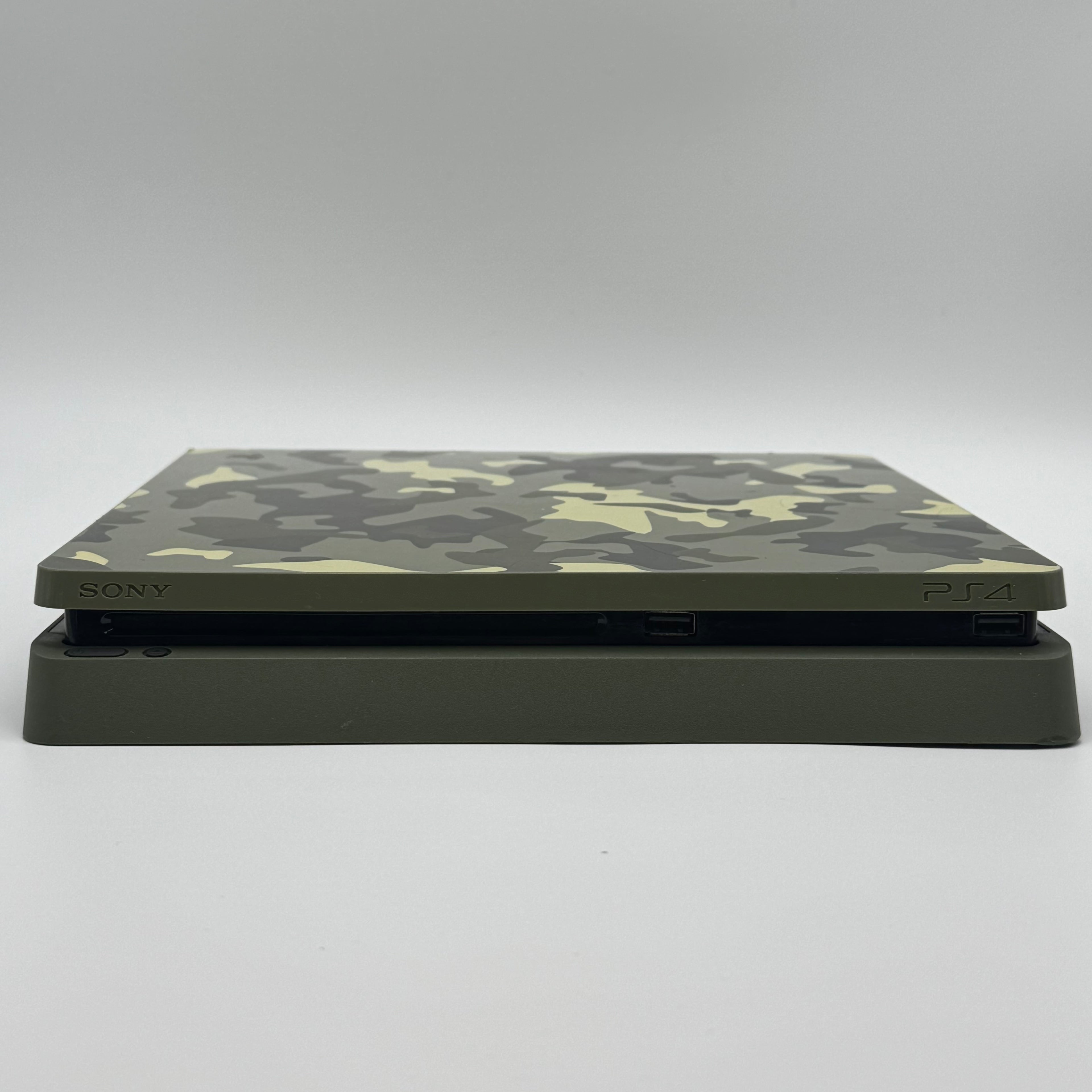 Sony Playstation 4 CUH-2115B Slim Green Camo Console Only, No HDD, For Parts, As-Is