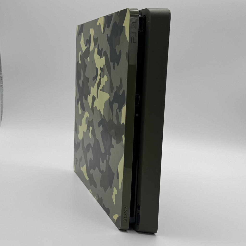 Sony Playstation 4 CUH-2115B Slim Green Camo Console Only, No HDD, For Parts, As-Is