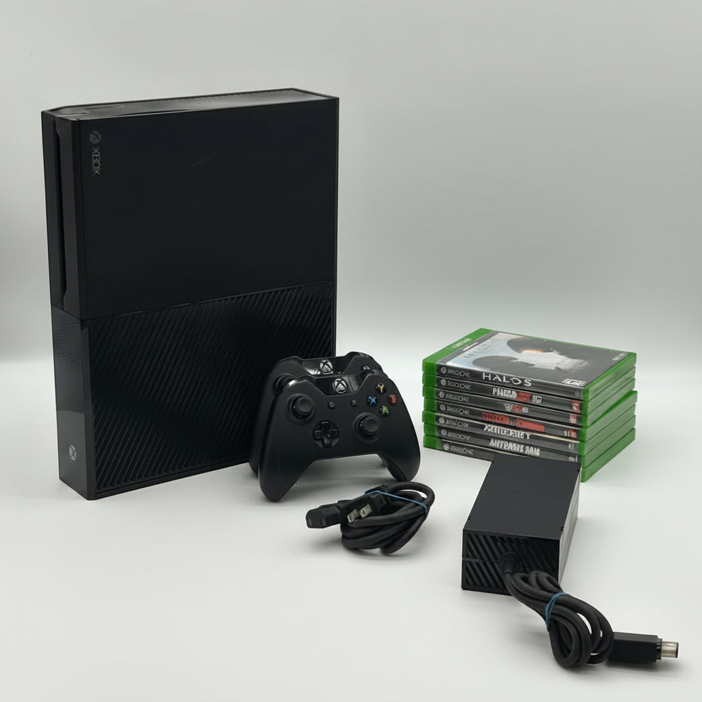 Microsoft Xbox One 1540 2013 Console Bundle with 7 Games
