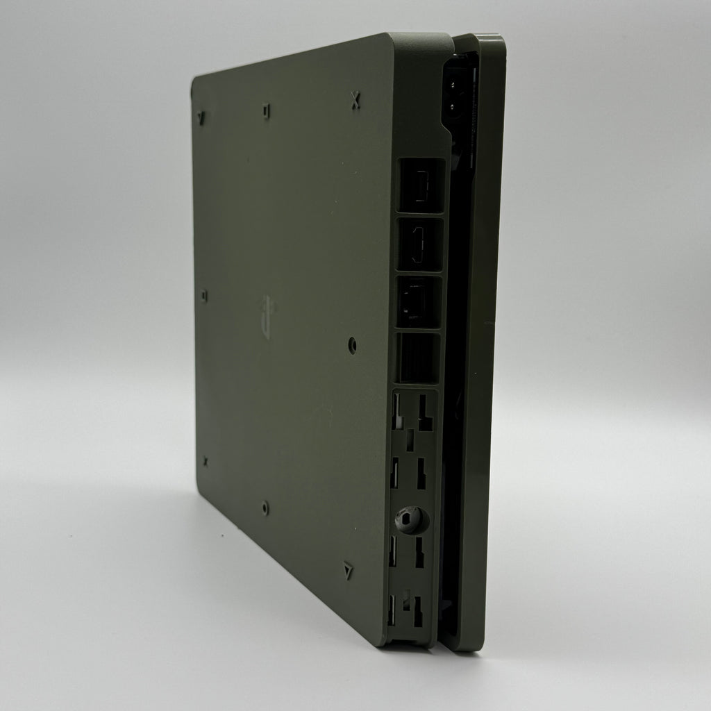 Sony Playstation 4 CUH-2115B Slim Green Camo Console Only, No HDD, For Parts, As-Is