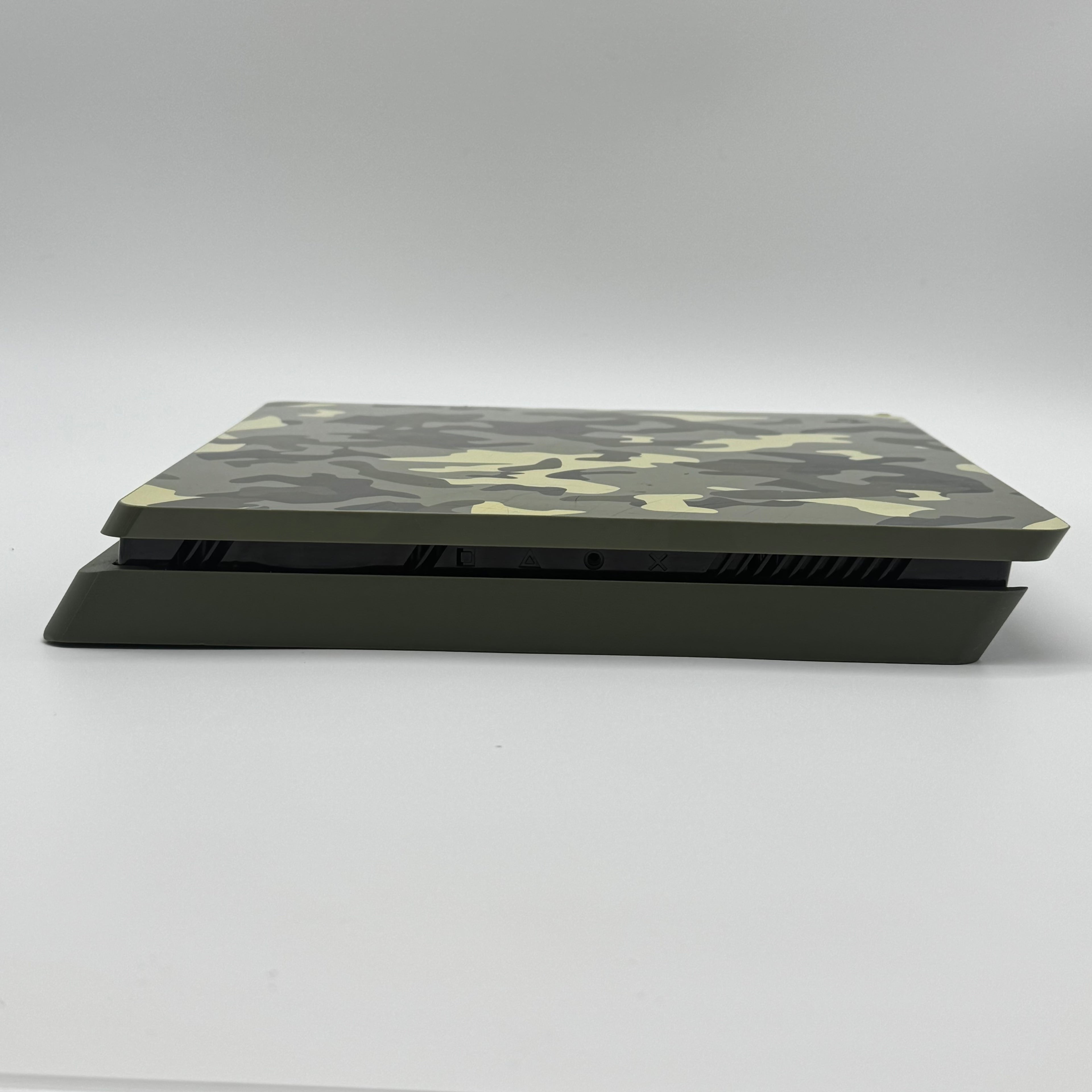 Sony Playstation 4 CUH-2115B Slim Green Camo Console Only, No HDD, For Parts, As-Is