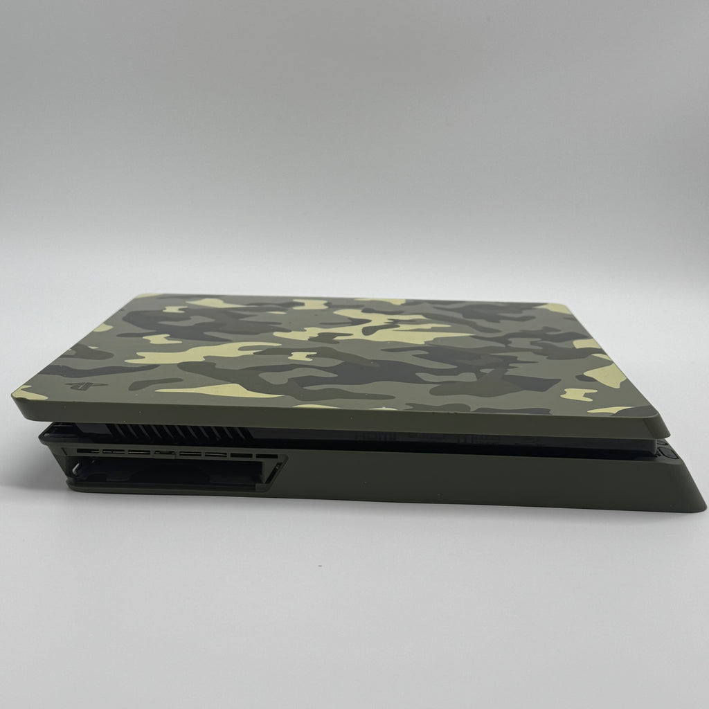 Sony Playstation 4 CUH-2115B Slim Green Camo Console Only, No HDD, For Parts, As-Is