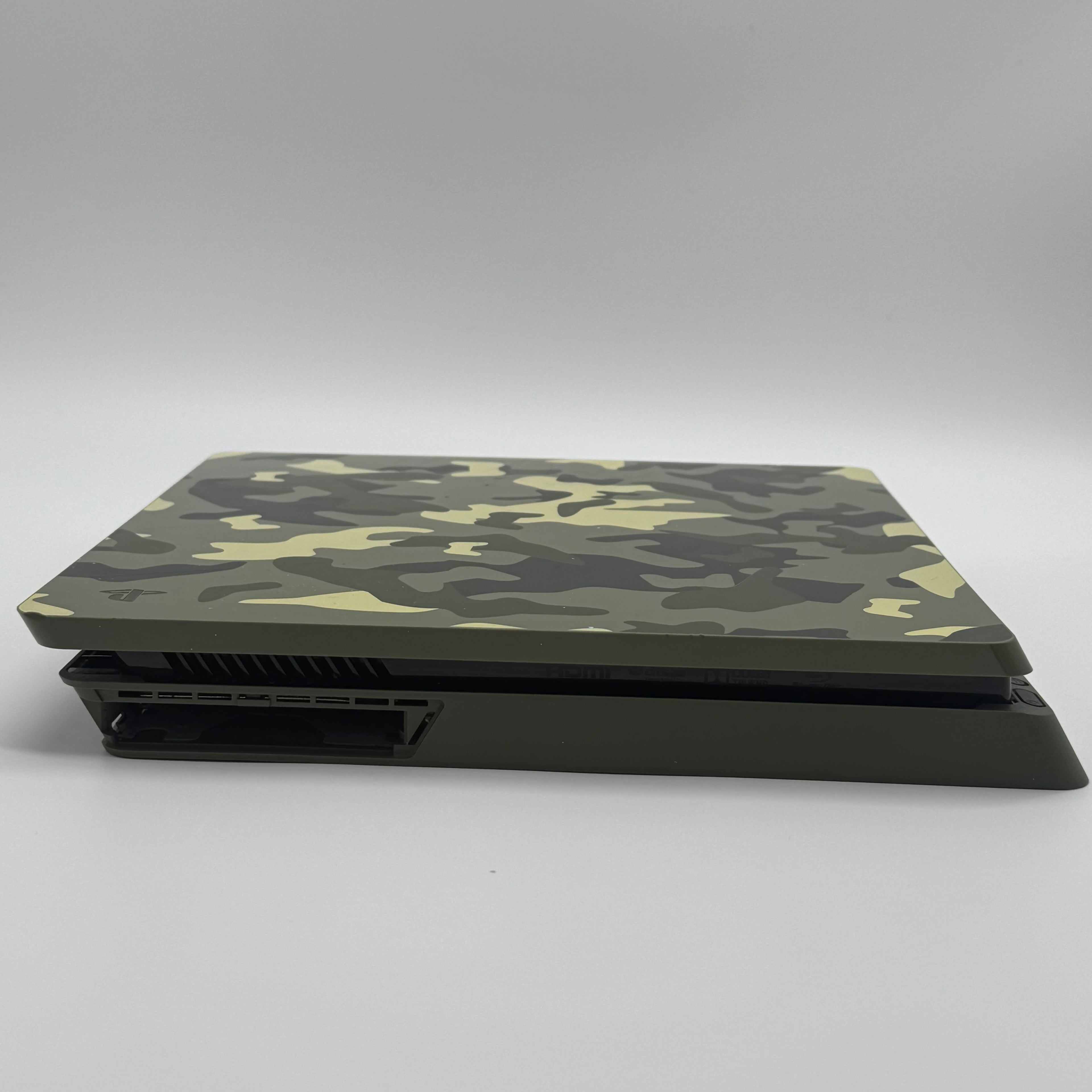 Sony Playstation 4 CUH-2115B Slim Green Camo Console Only, No HDD, For Parts, As-Is