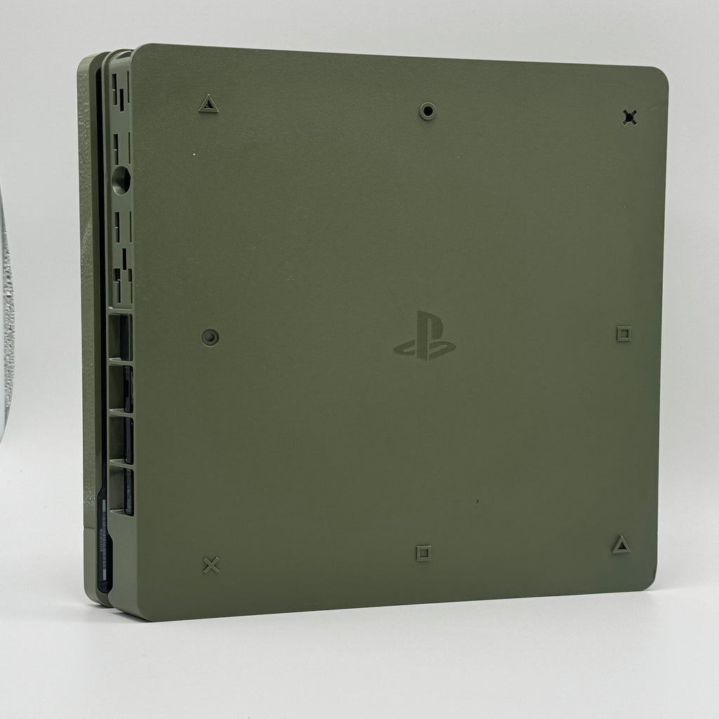 Sony Playstation 4 CUH-2115B Slim Green Camo Console Only, No HDD, For Parts, As-Is