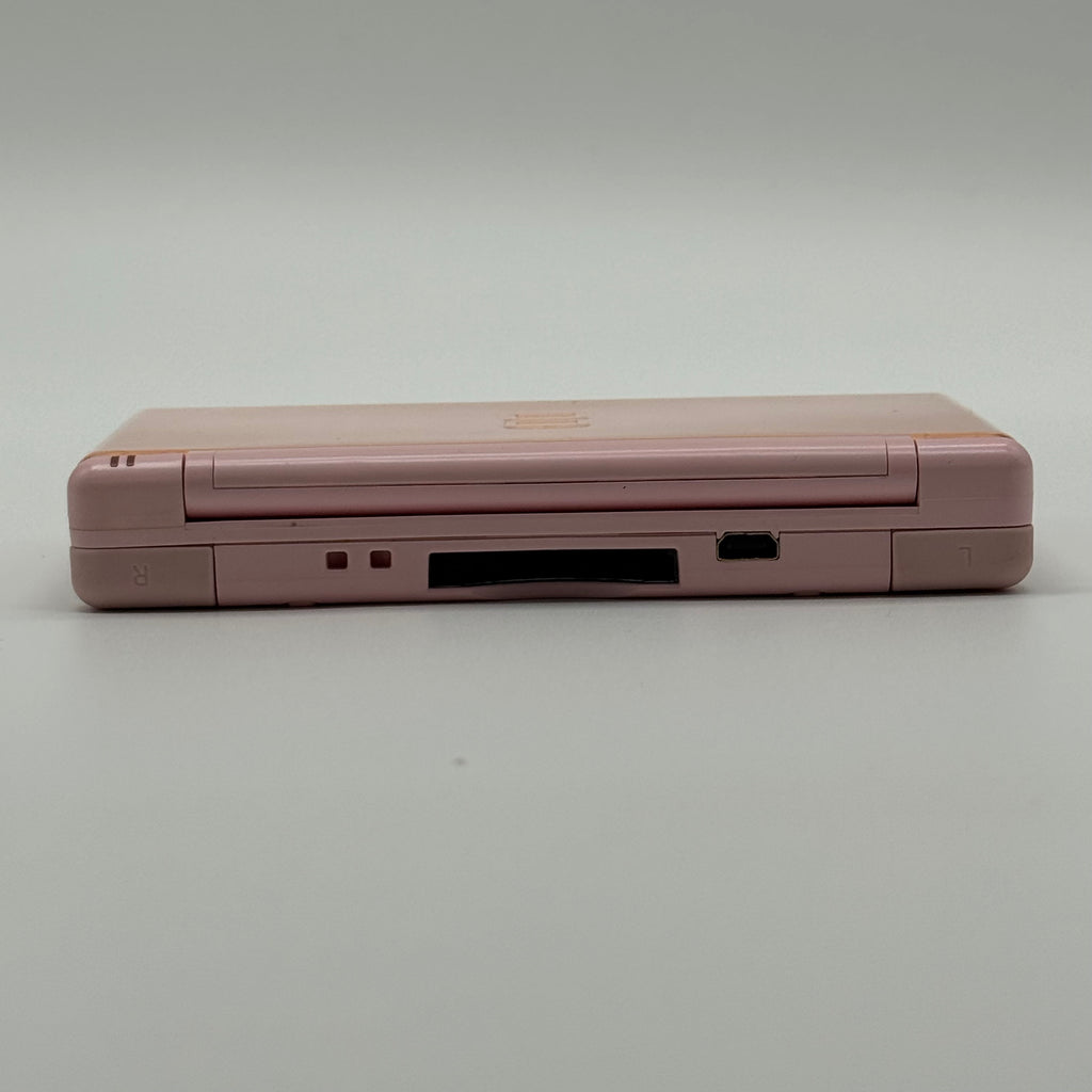 Nintendo DS Lite Pink USG-001 w/ Stylus & 6 Games, No Charger
