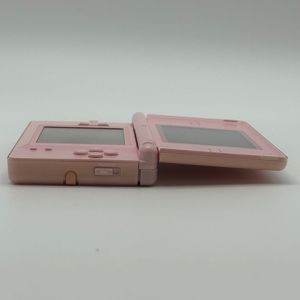 Nintendo DS Lite Pink USG-001 w/ Stylus & 6 Games, No Charger