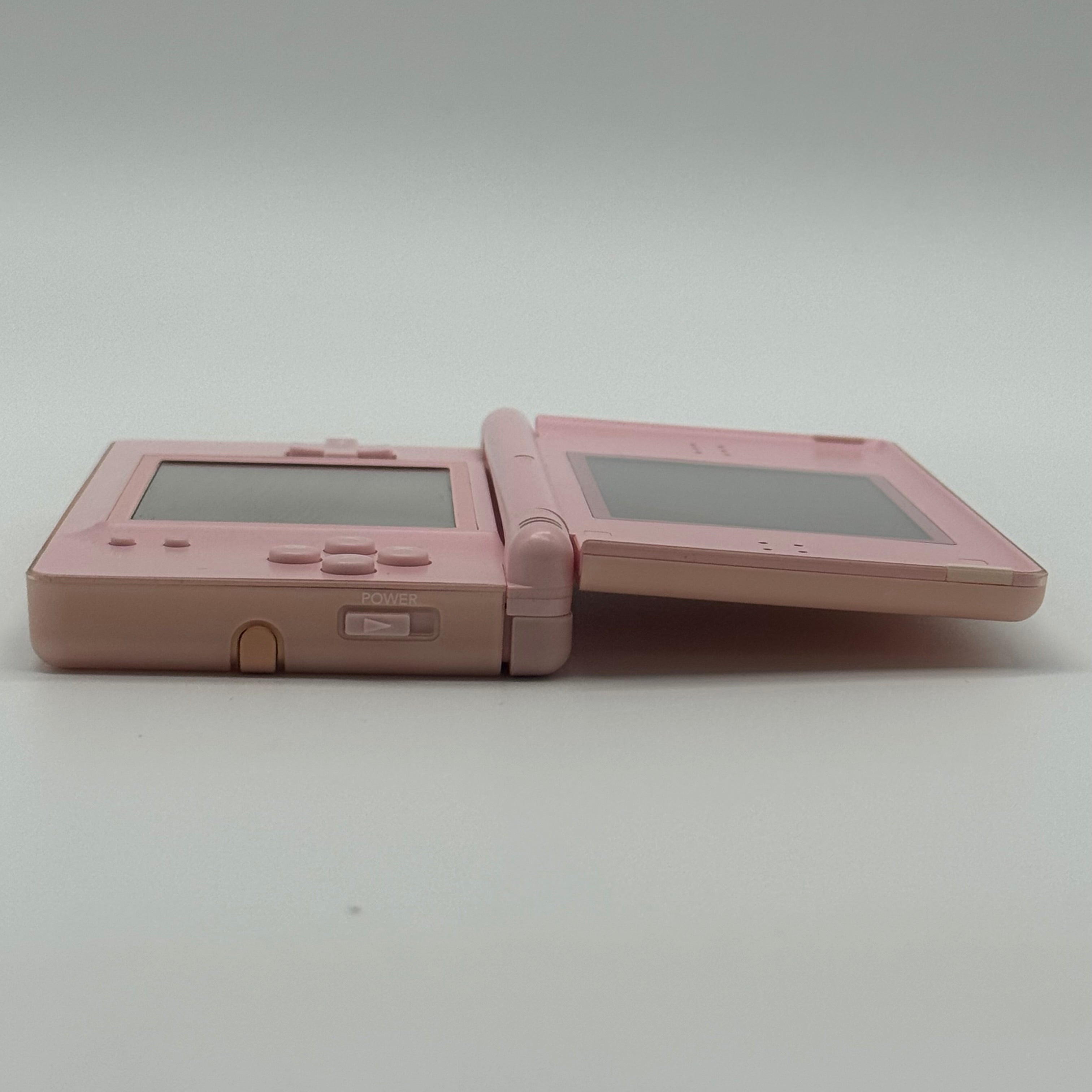 Nintendo DS Lite Pink USG-001 w/ Stylus & 6 Games, No Charger