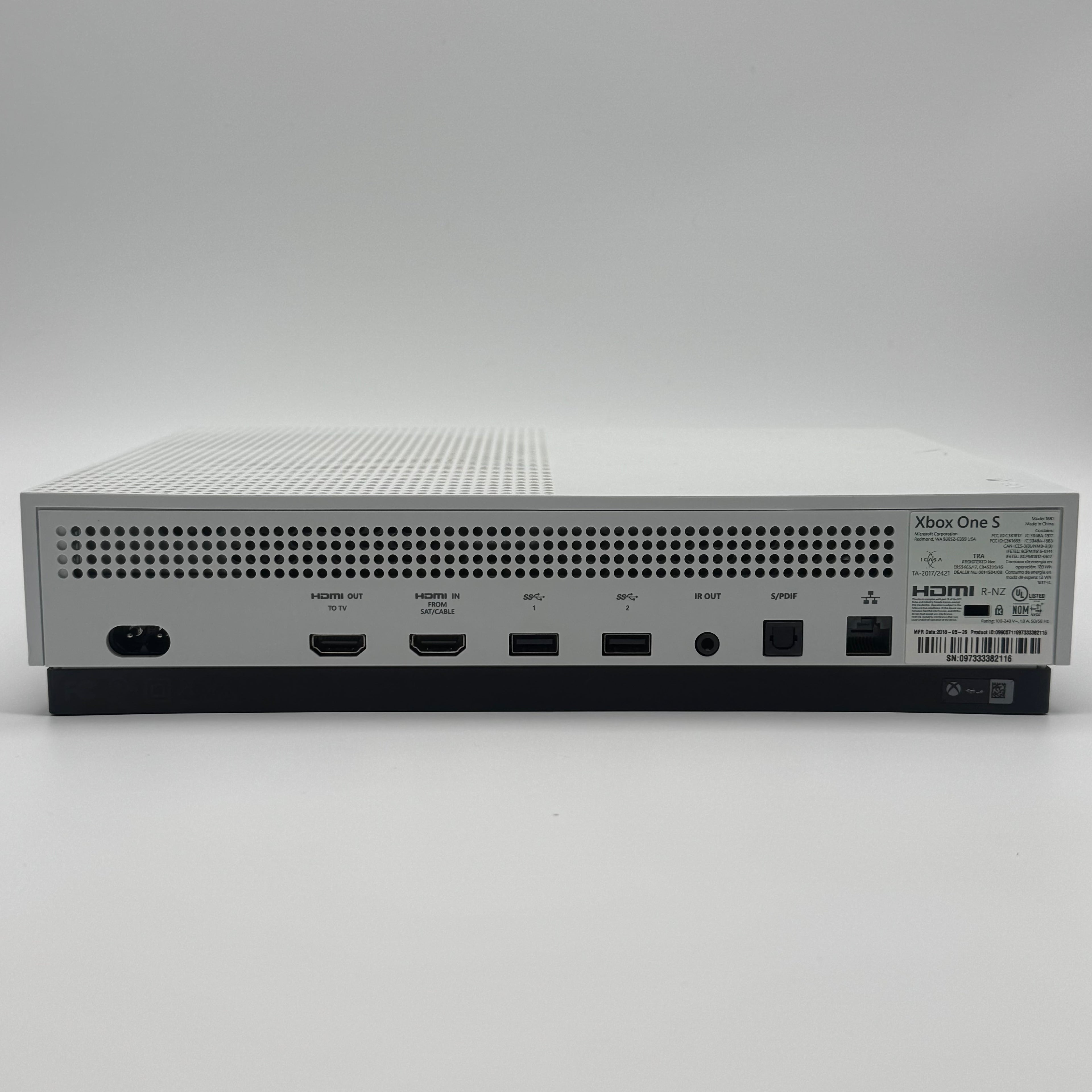 Microsoft Xbox One S 500GB Console Gaming System Only White 1681