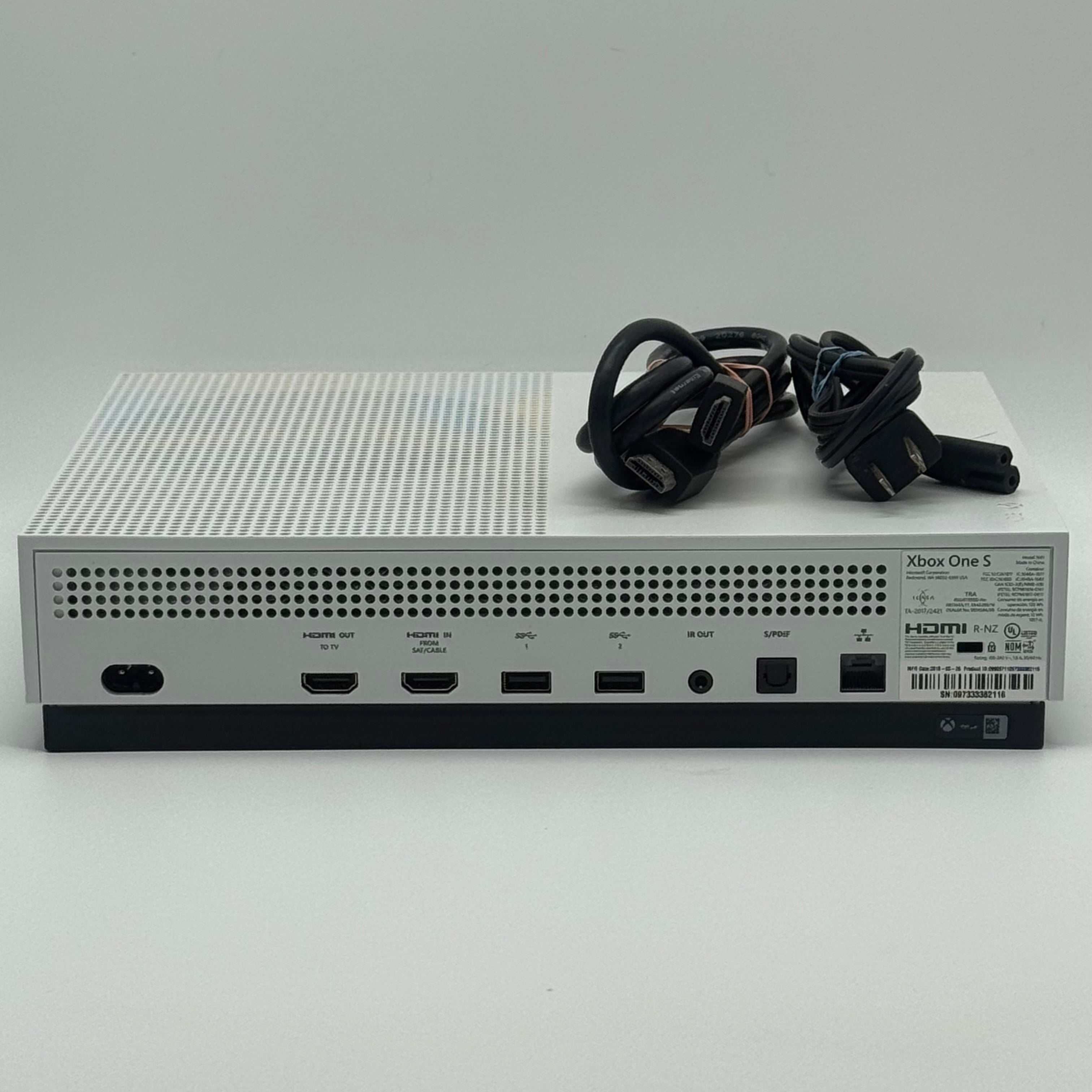 Microsoft Xbox One S 500GB Console Gaming System Only White 1681