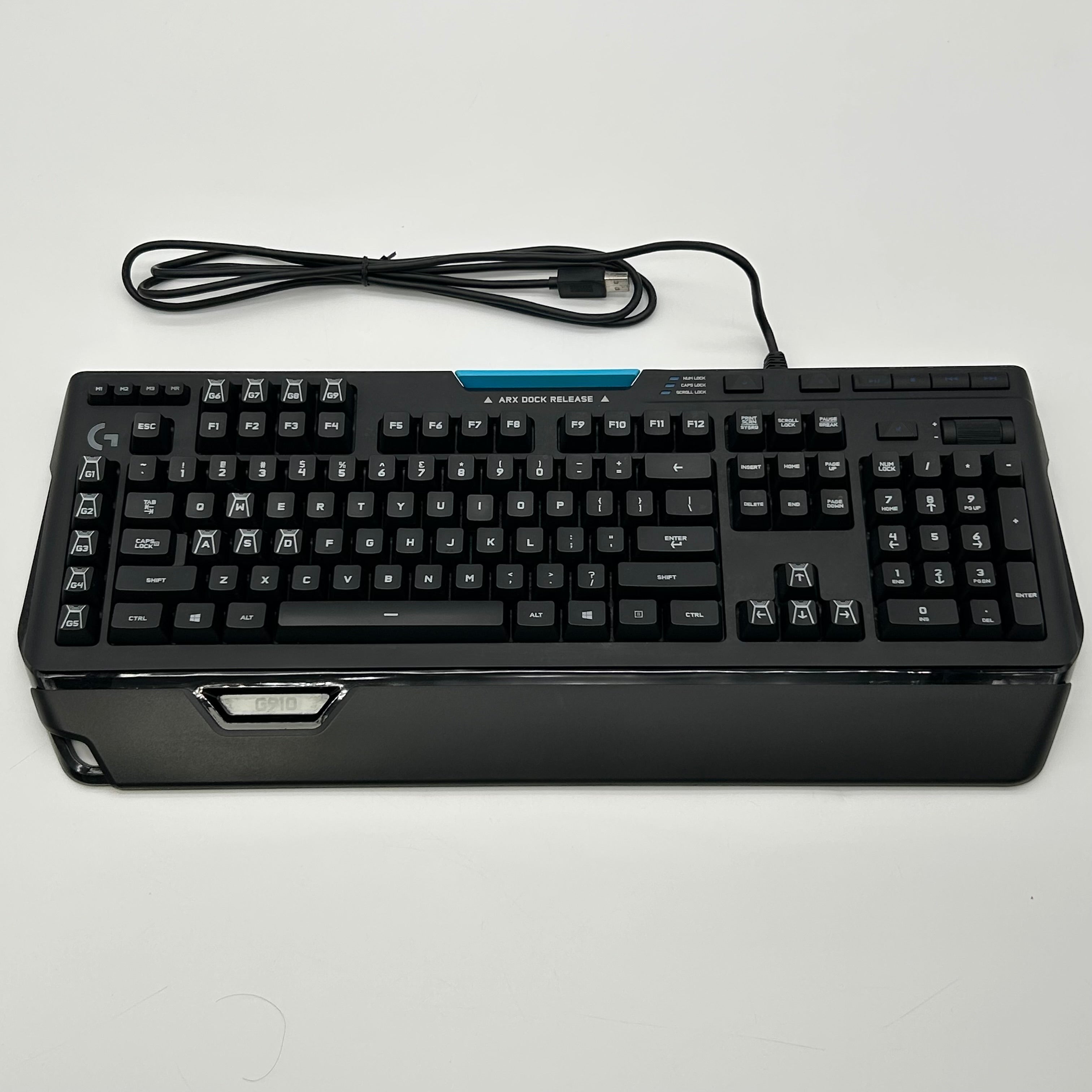 Logitech G910 Orion Spectrum RGB Mechanical Gaming Keyboard - Black Tested/Works