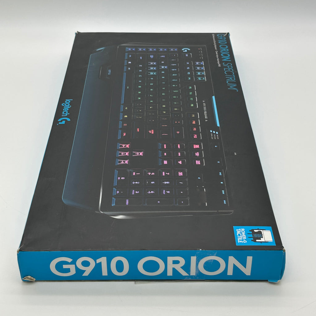 Logitech G910 Orion Spectrum RGB Mechanical Gaming Keyboard - Black Tested/Works