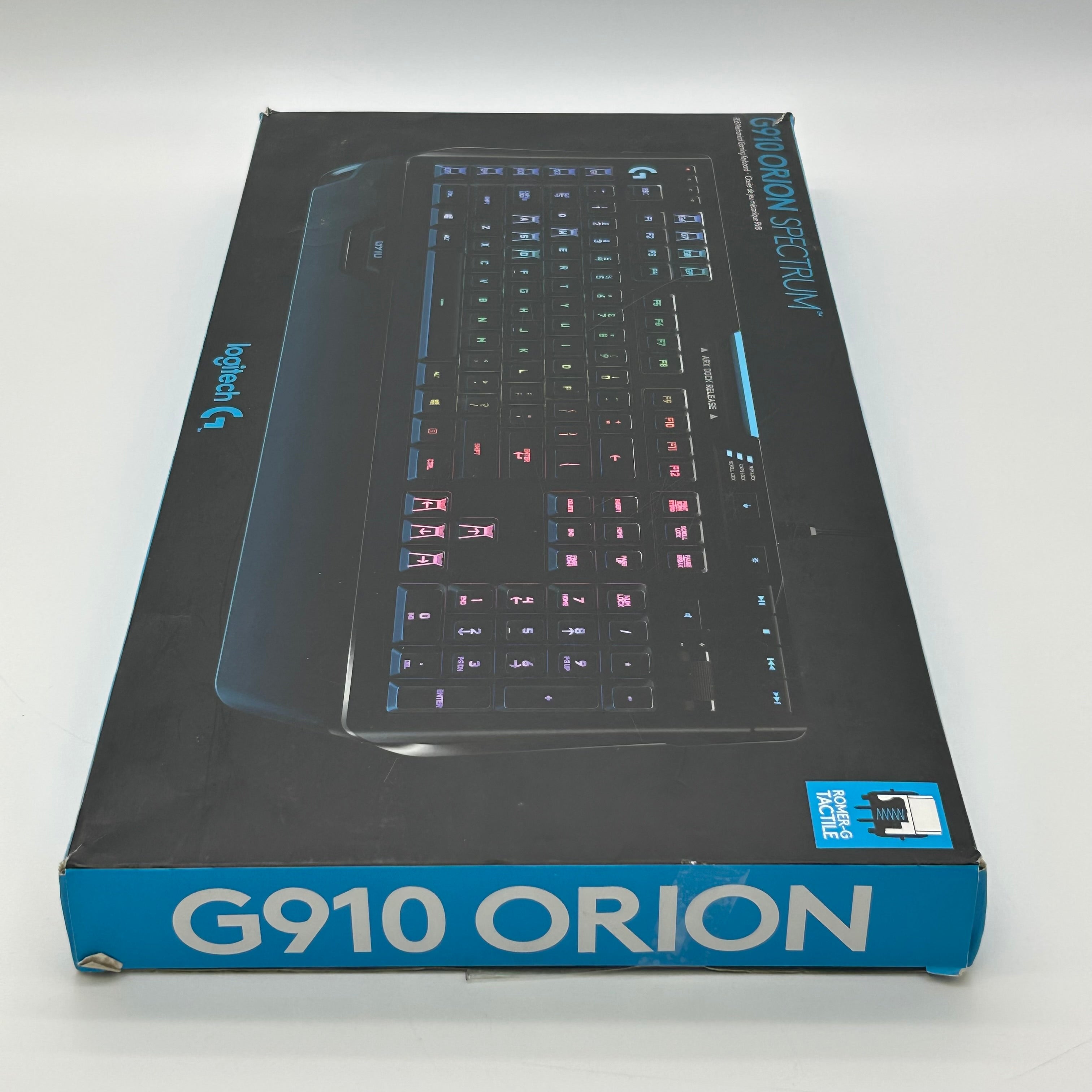 Logitech G910 Orion Spectrum RGB Mechanical Gaming Keyboard - Black Tested/Works
