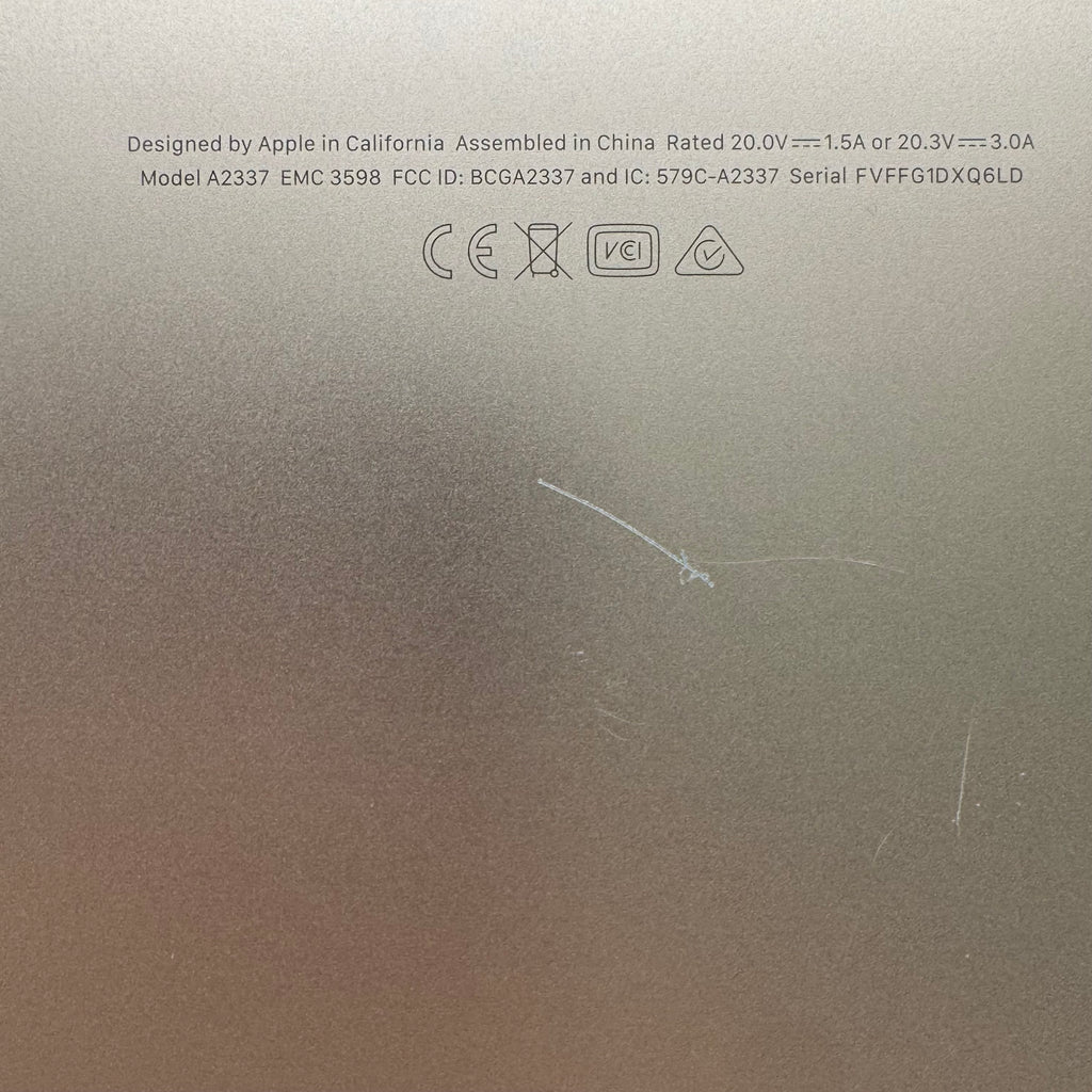 Apple MacBook Air 13" M1 A2337 2020 8GB 256GB Rose Gold - For Parts Only