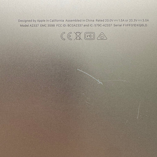 Apple MacBook Air 13" M1 A2337 2020 8GB 256GB Rose Gold - For Parts Only