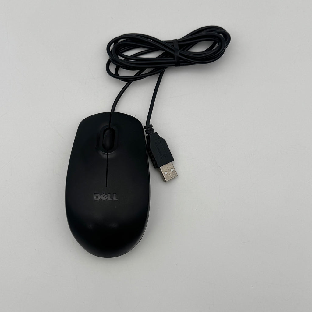 Dell Wired Keyboard & Mouse Slim Black Good Working Condition