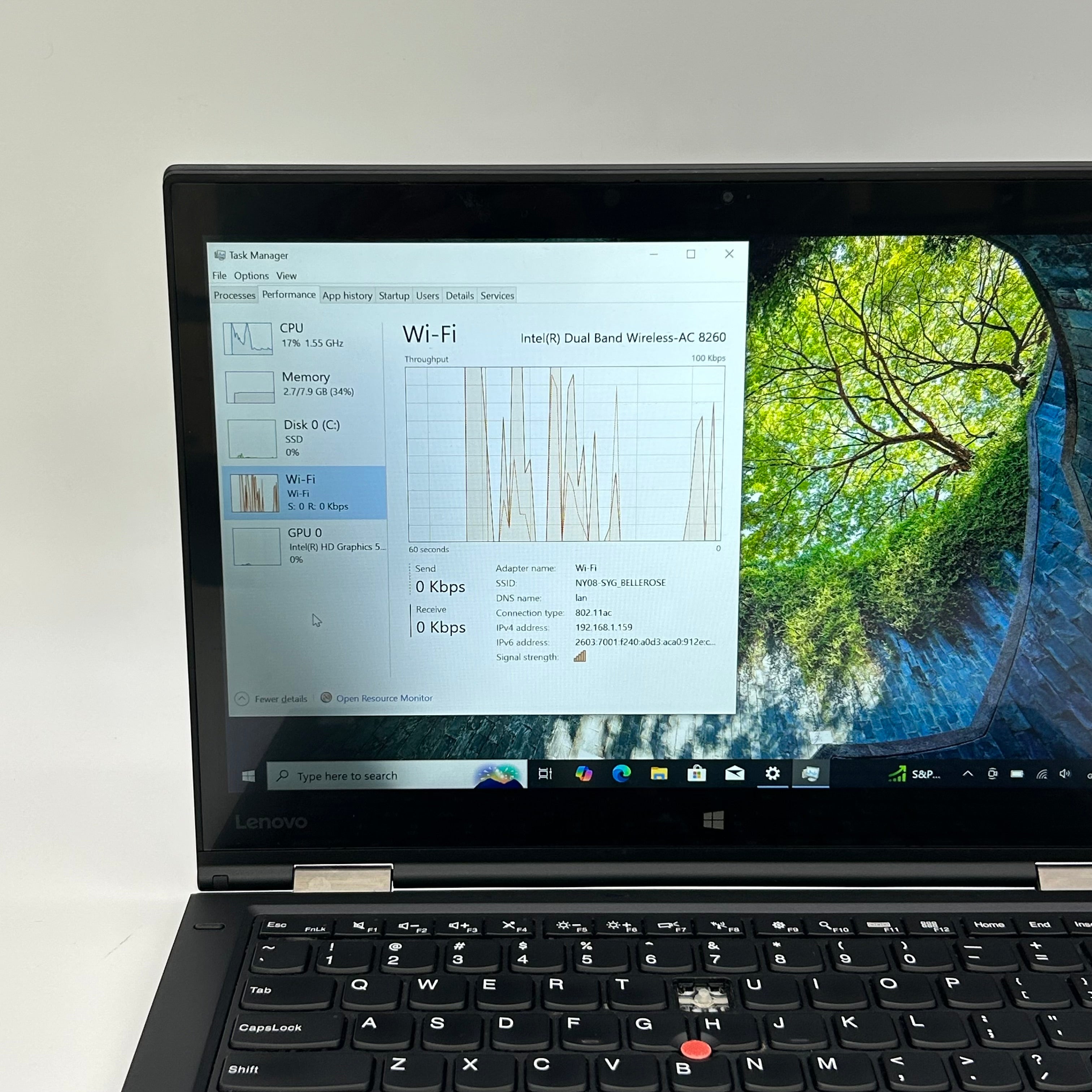 Lenovo ThinkPad X1 Yoga Gen 1 14-inch Core i5 6th Gen 8GB 256GB Black